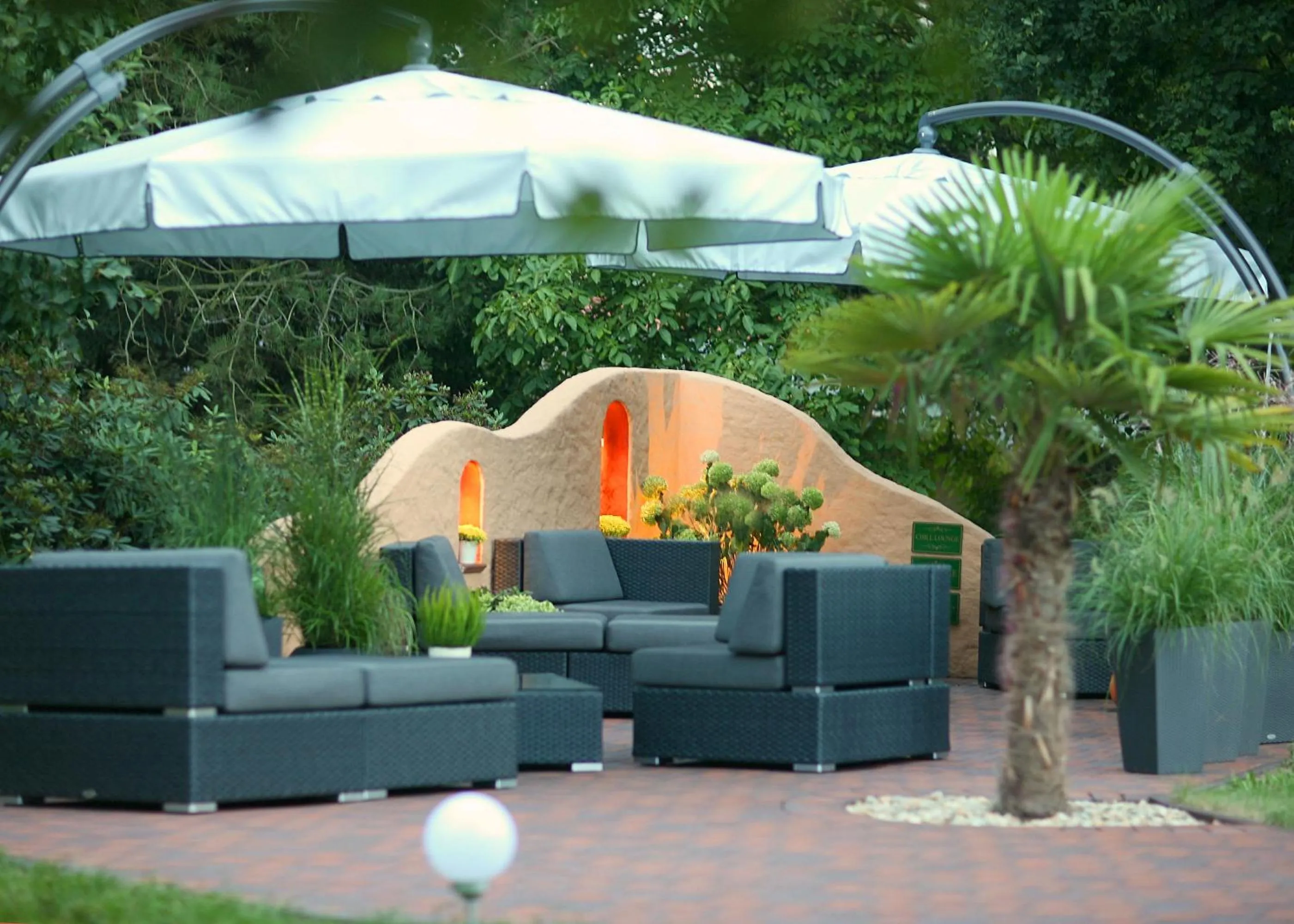 Patio in Hotel Marschall Duroc