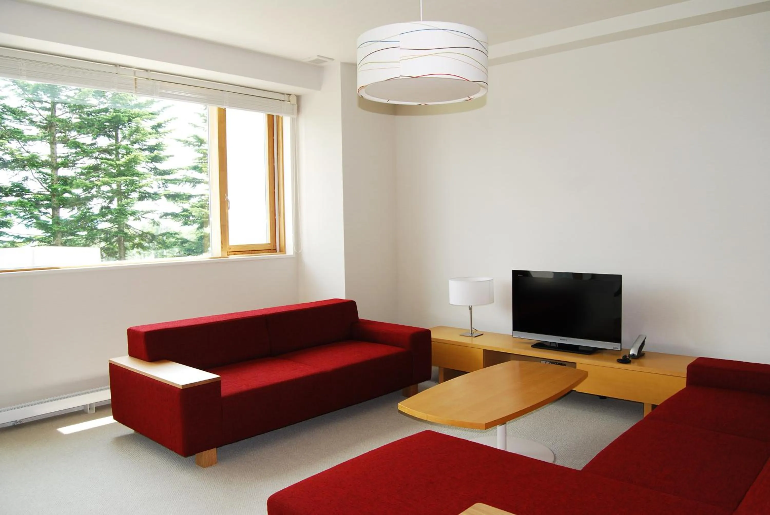 Seating area in Niseko Landmark View