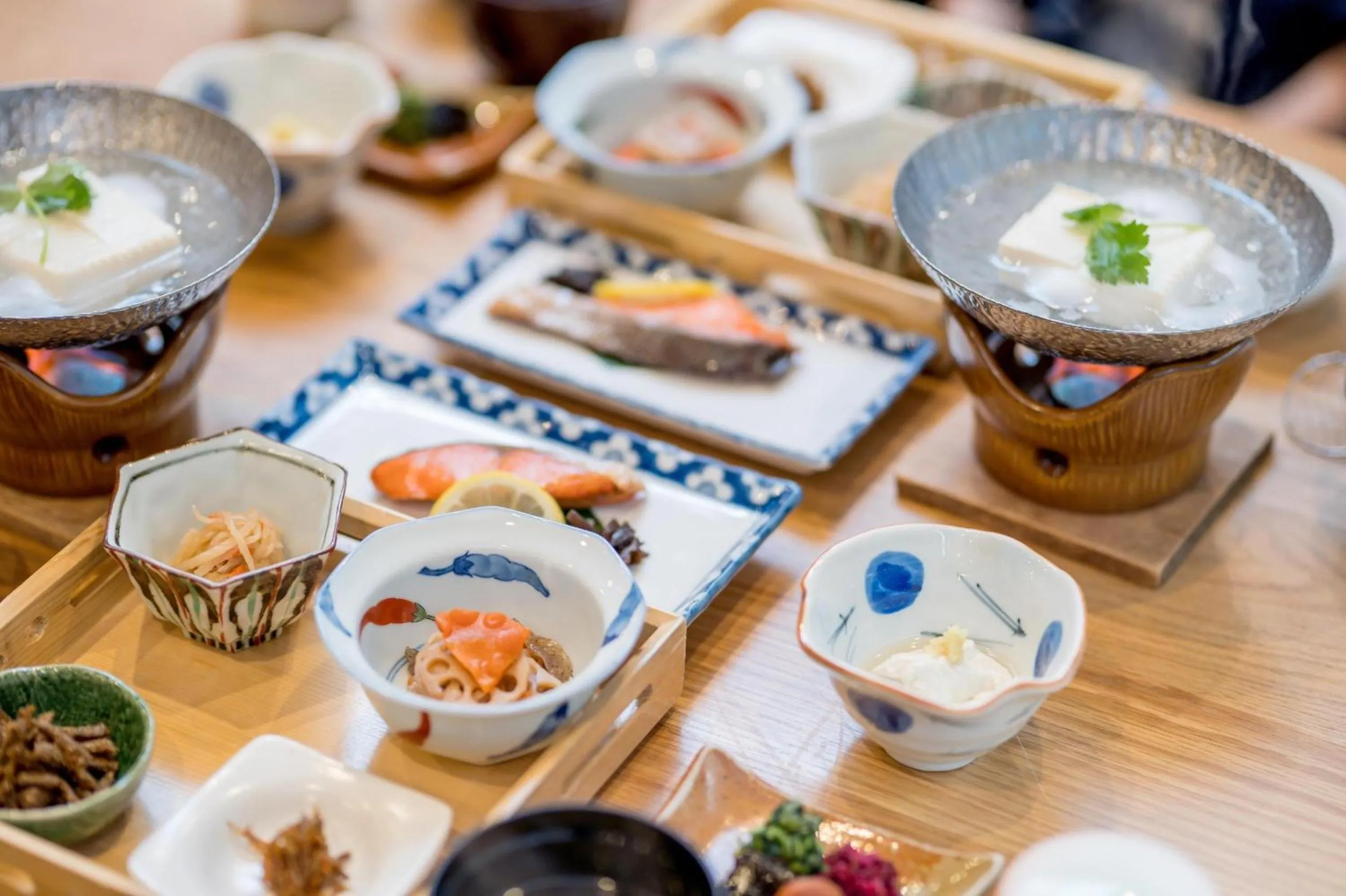 Food in Ryokan Ryokufuso