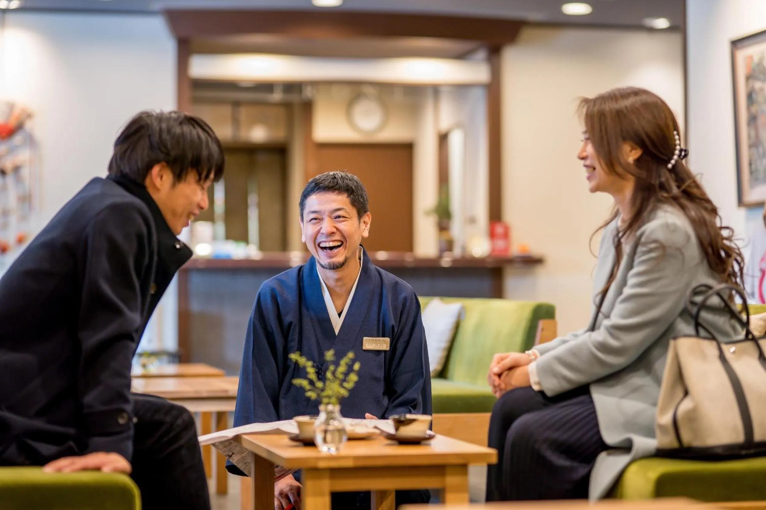 Staff in Ryokan Ryokufuso