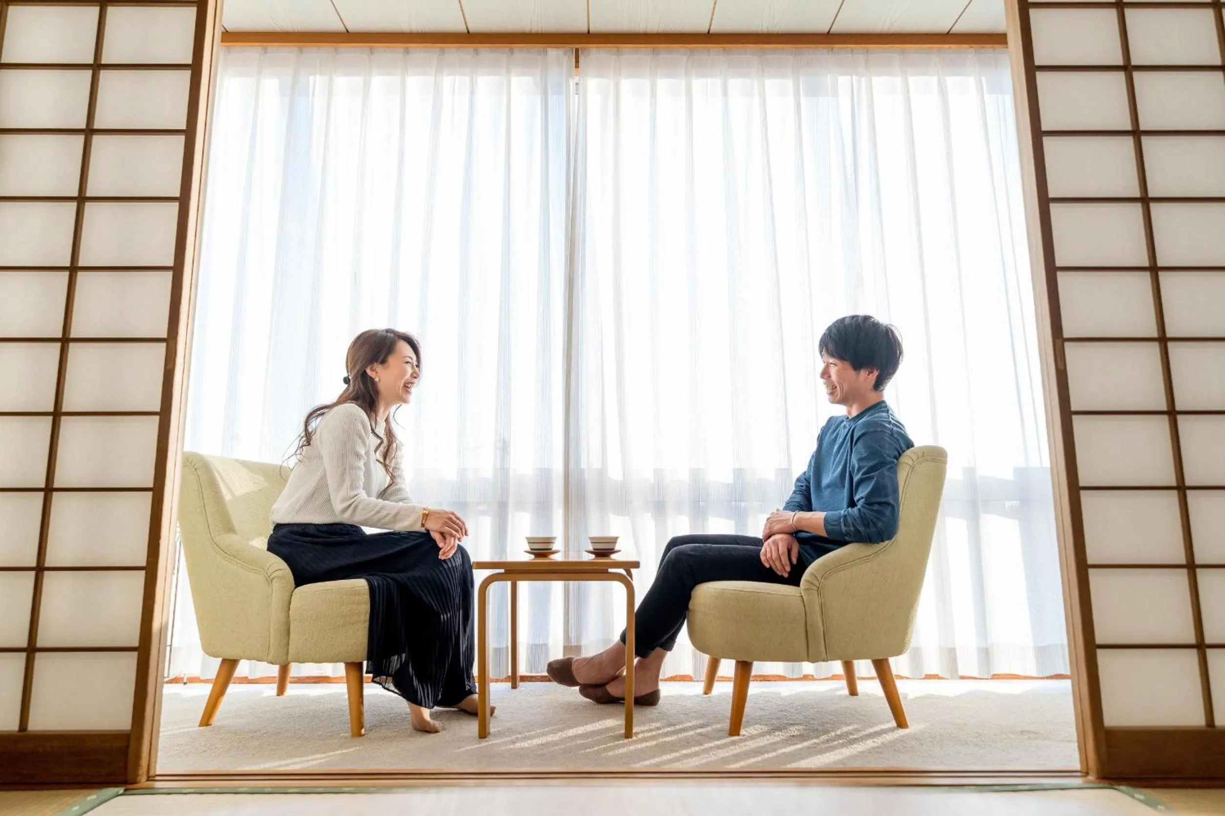 Photo of the whole room in Ryokan Ryokufuso