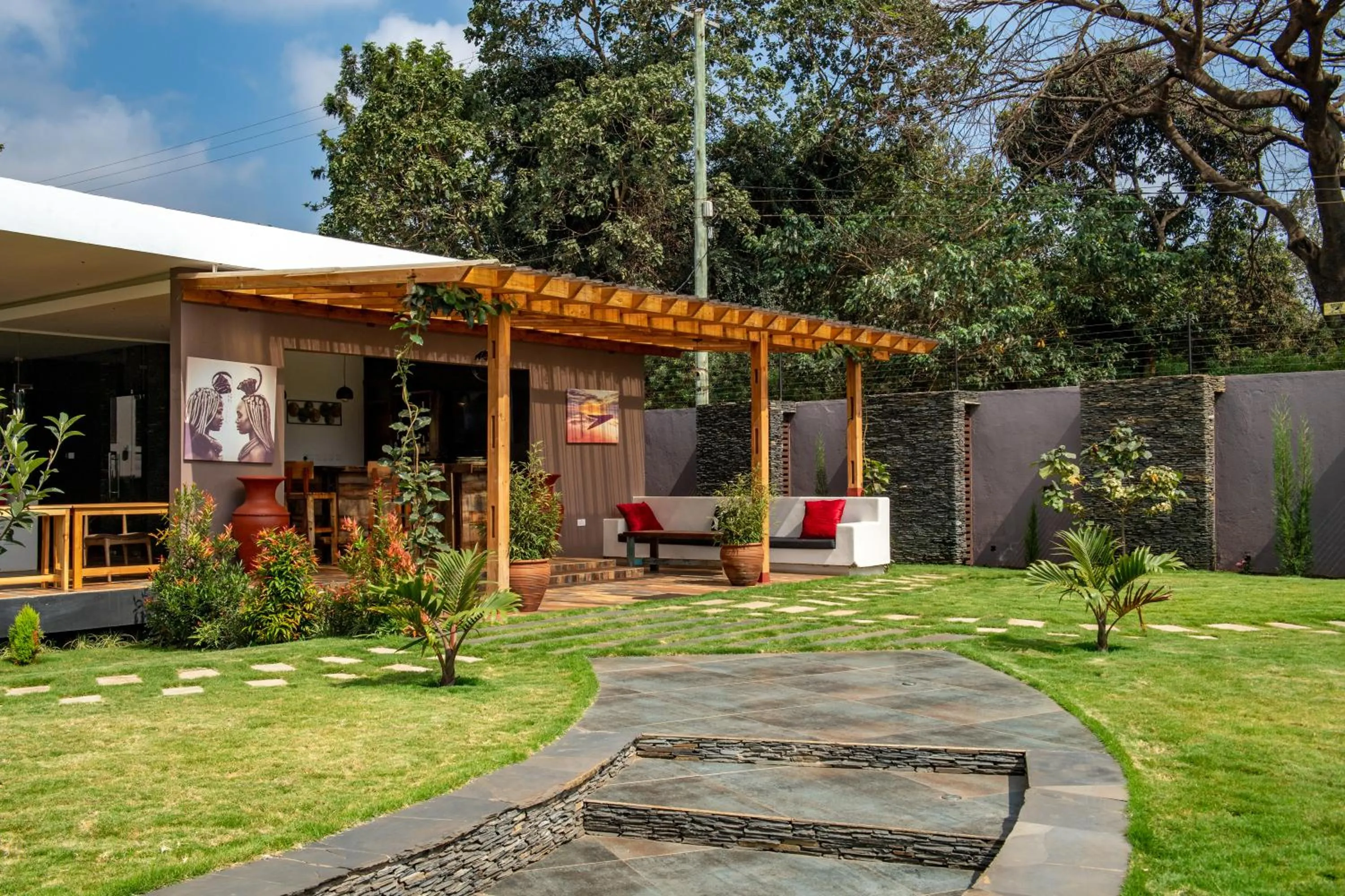 Garden in Kinga Homes Boutique Hotel