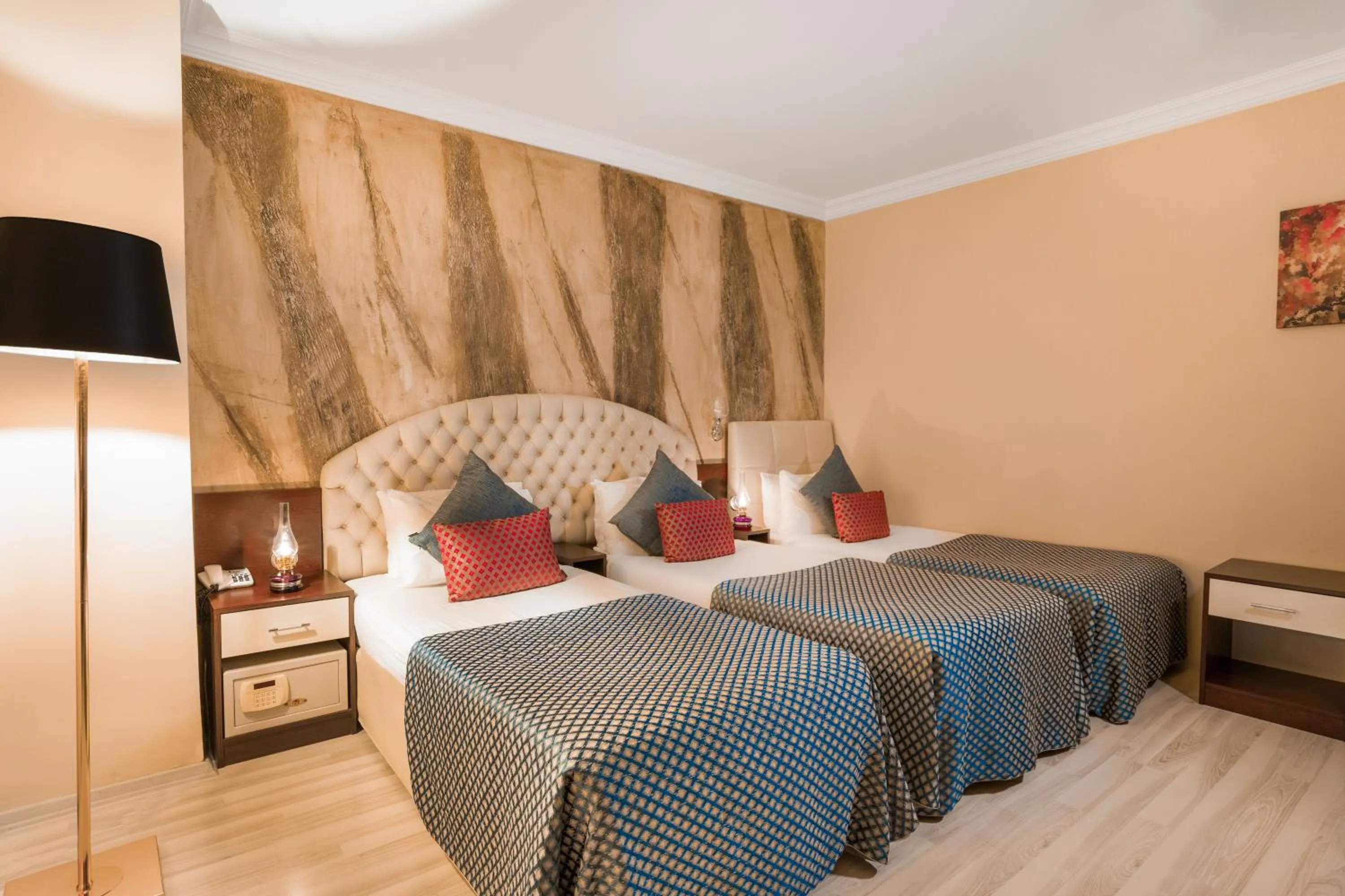 Bed in GRAND ANİ HOTEL