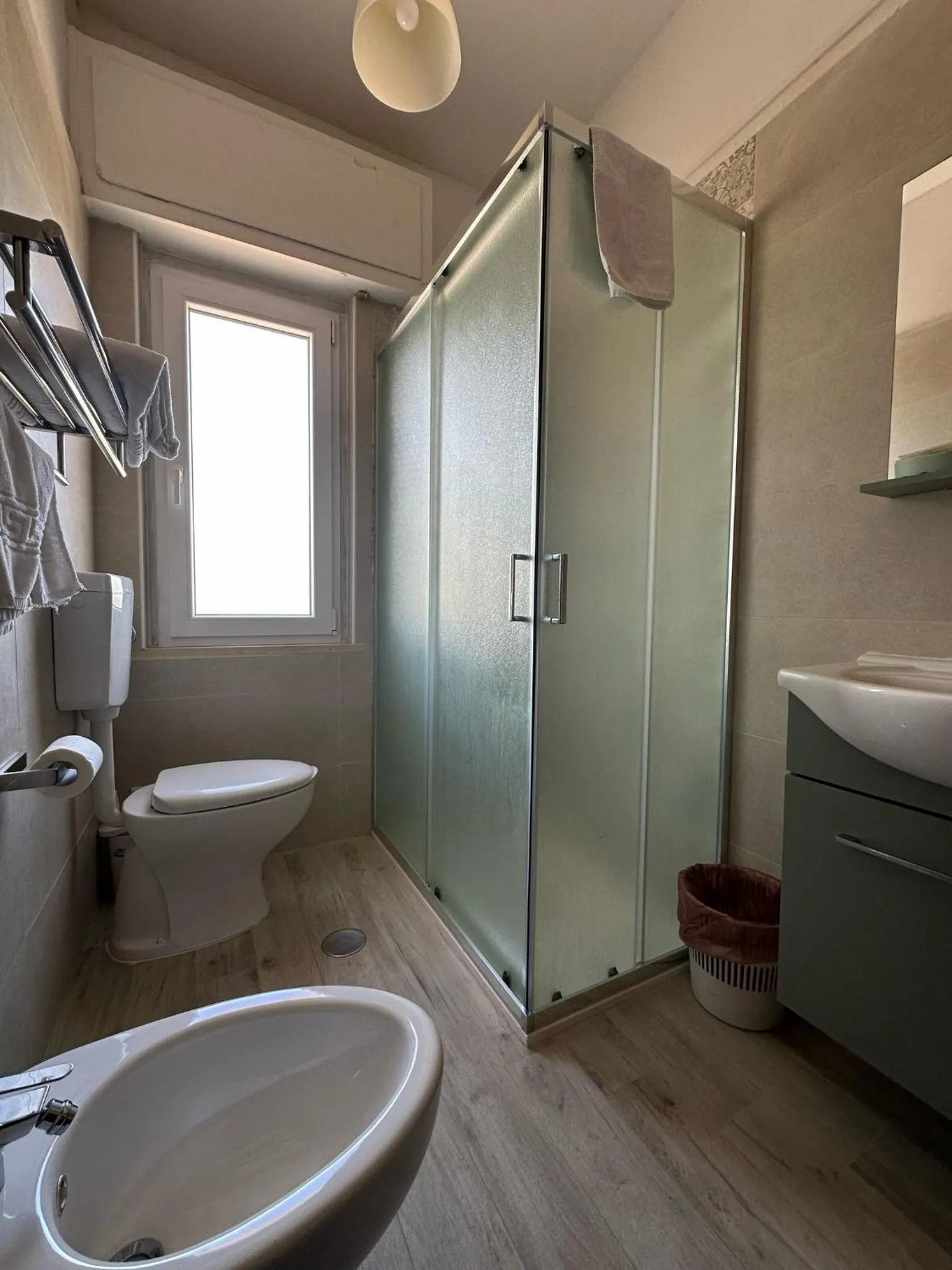 Bathroom in Hotel Costa Jonica