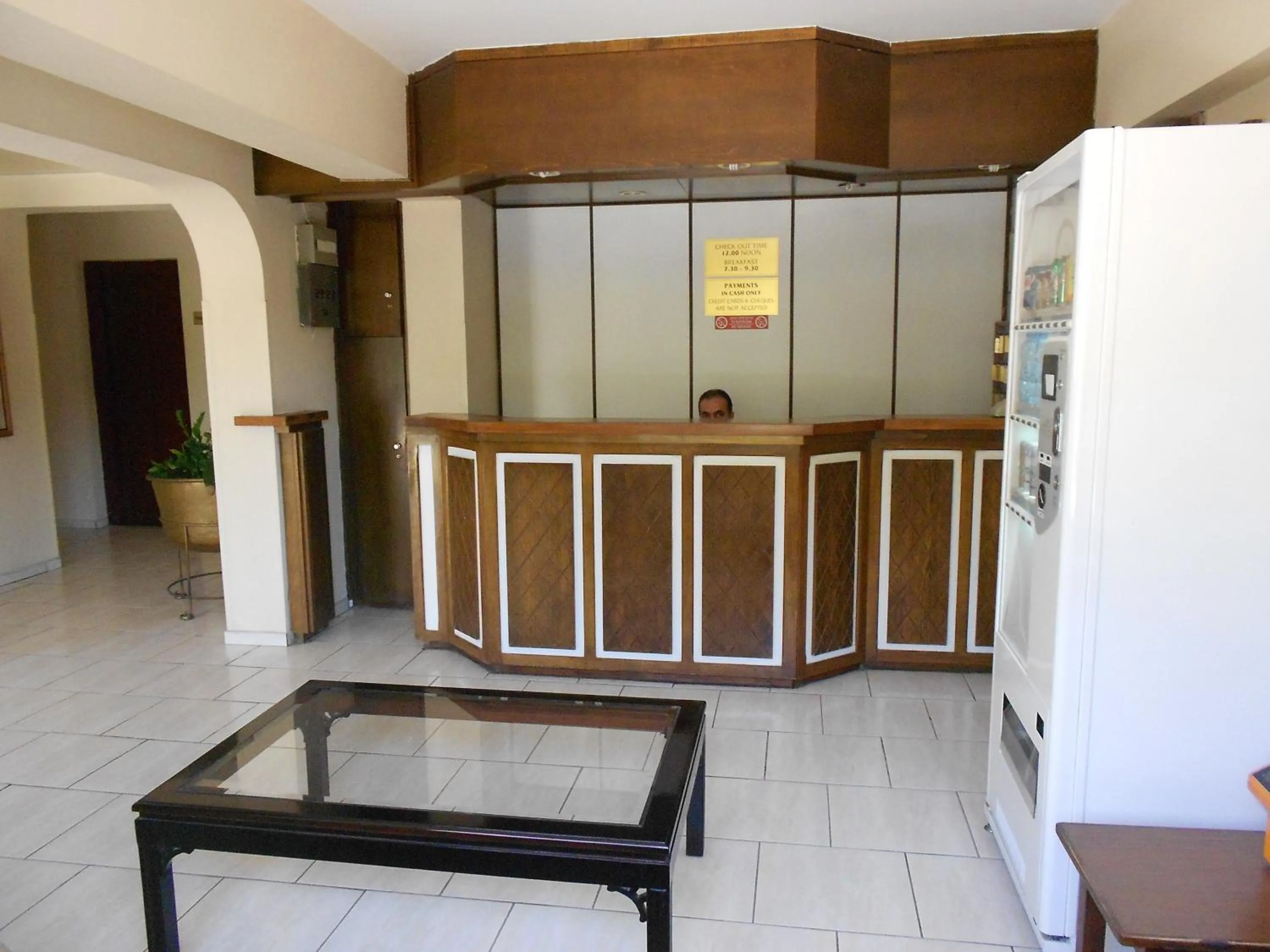 Lobby or reception in Denis Hotel