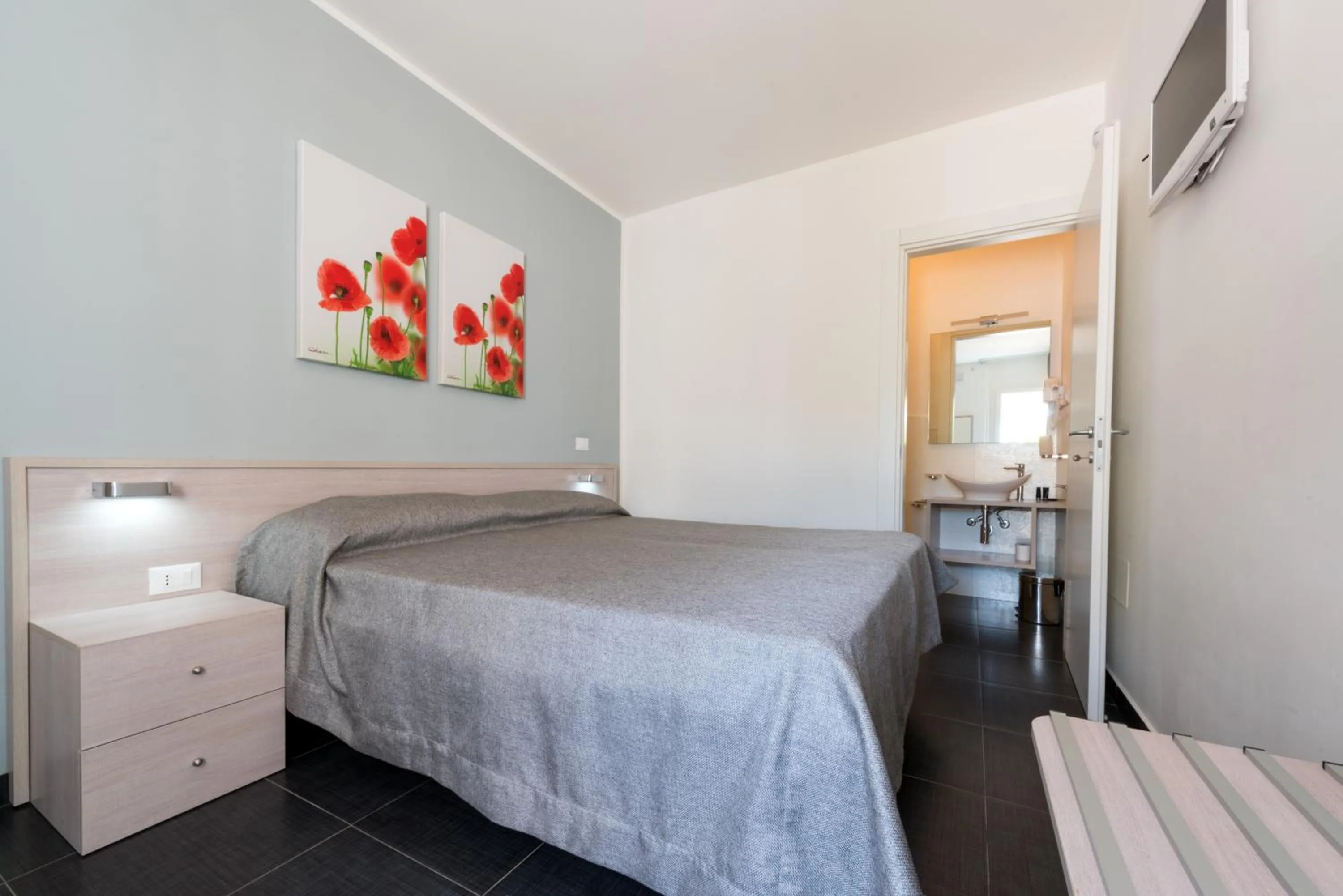Bed in La Giara Resort