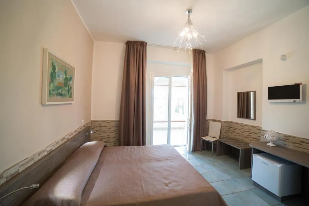 Bed in La Giara Resort