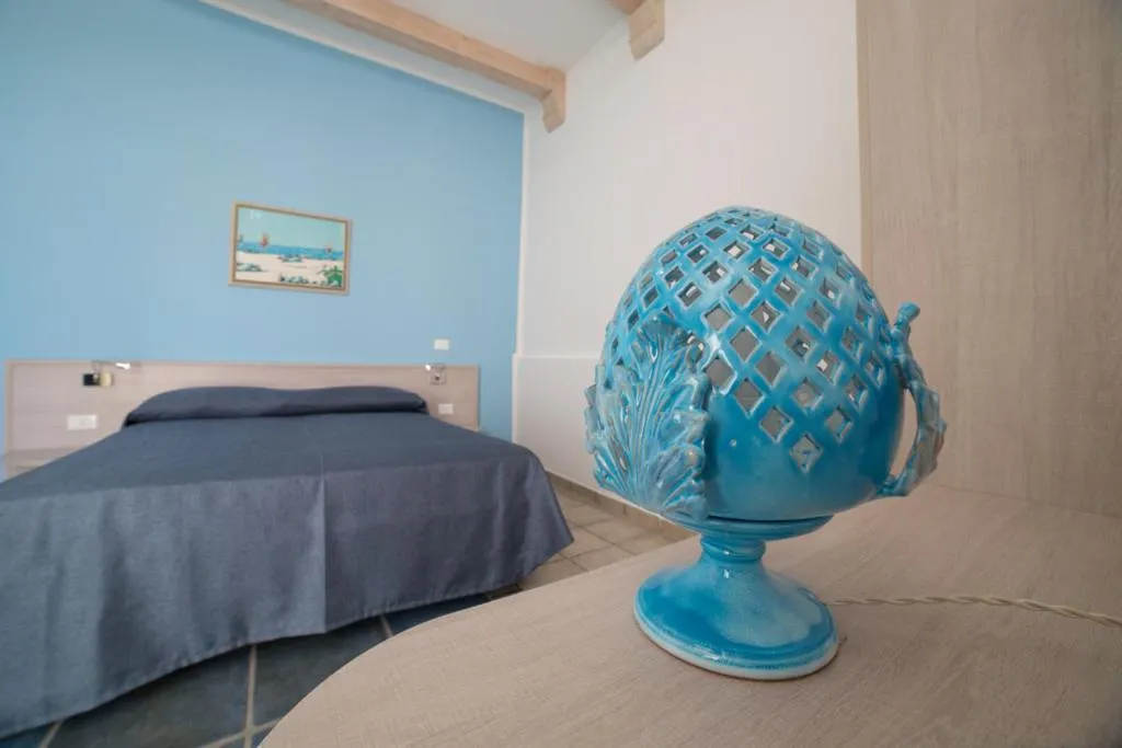 Bed in La Giara Resort