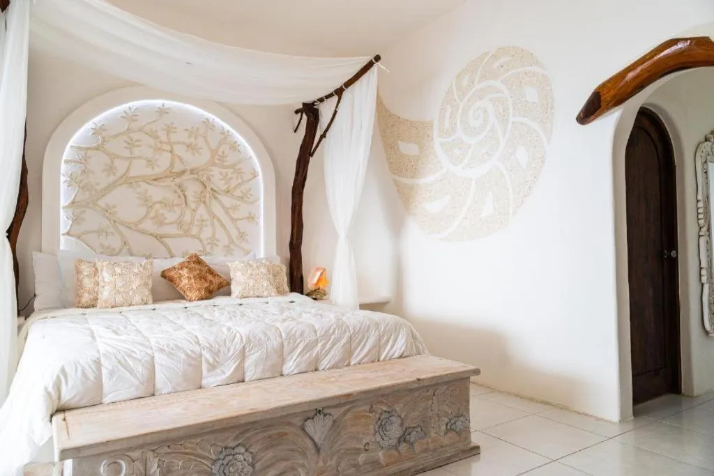 Bed in Hotel Pasión de Luna