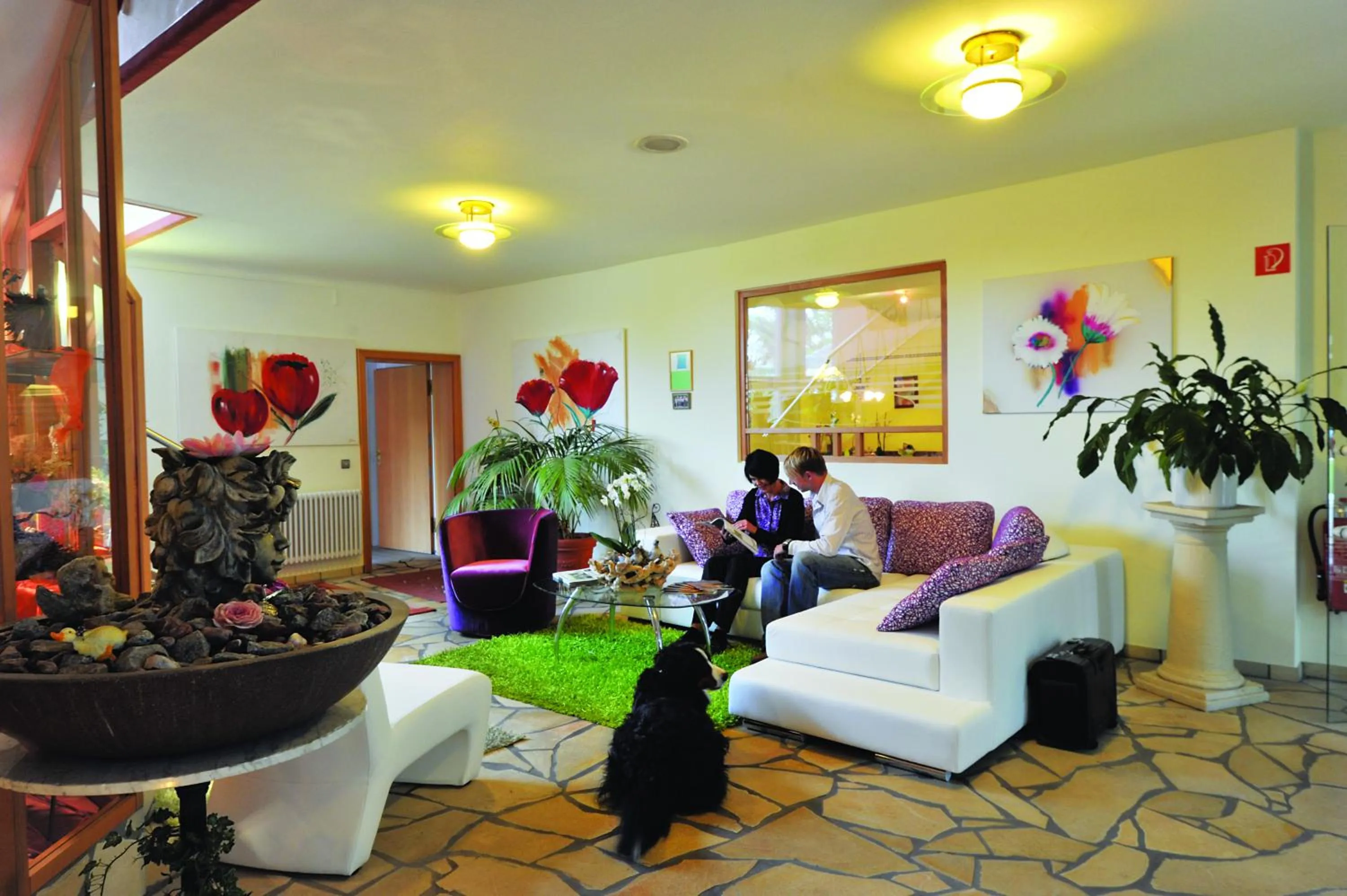 Lobby or reception in Eden Hotel