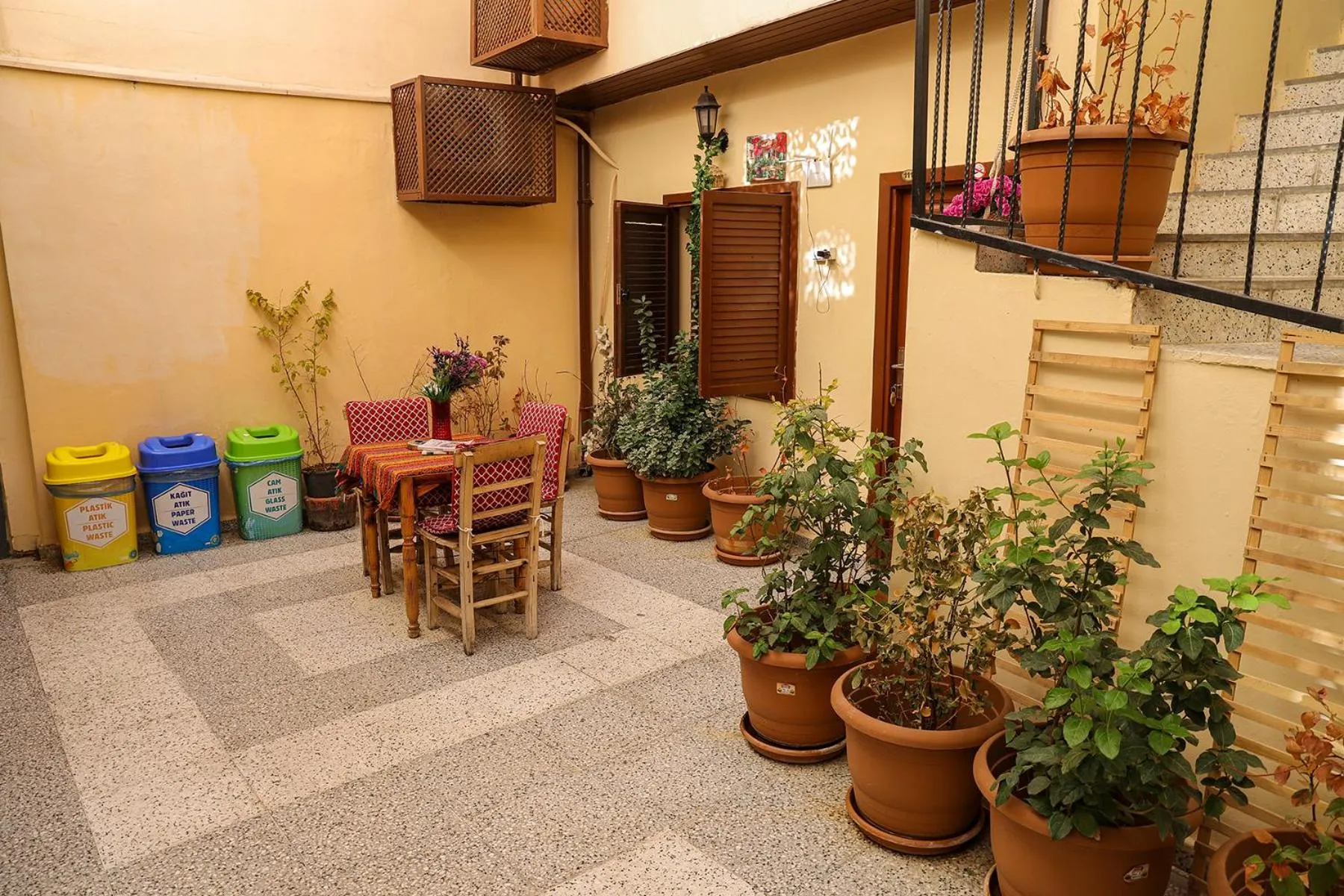 Garden view in Şirvani Konağı