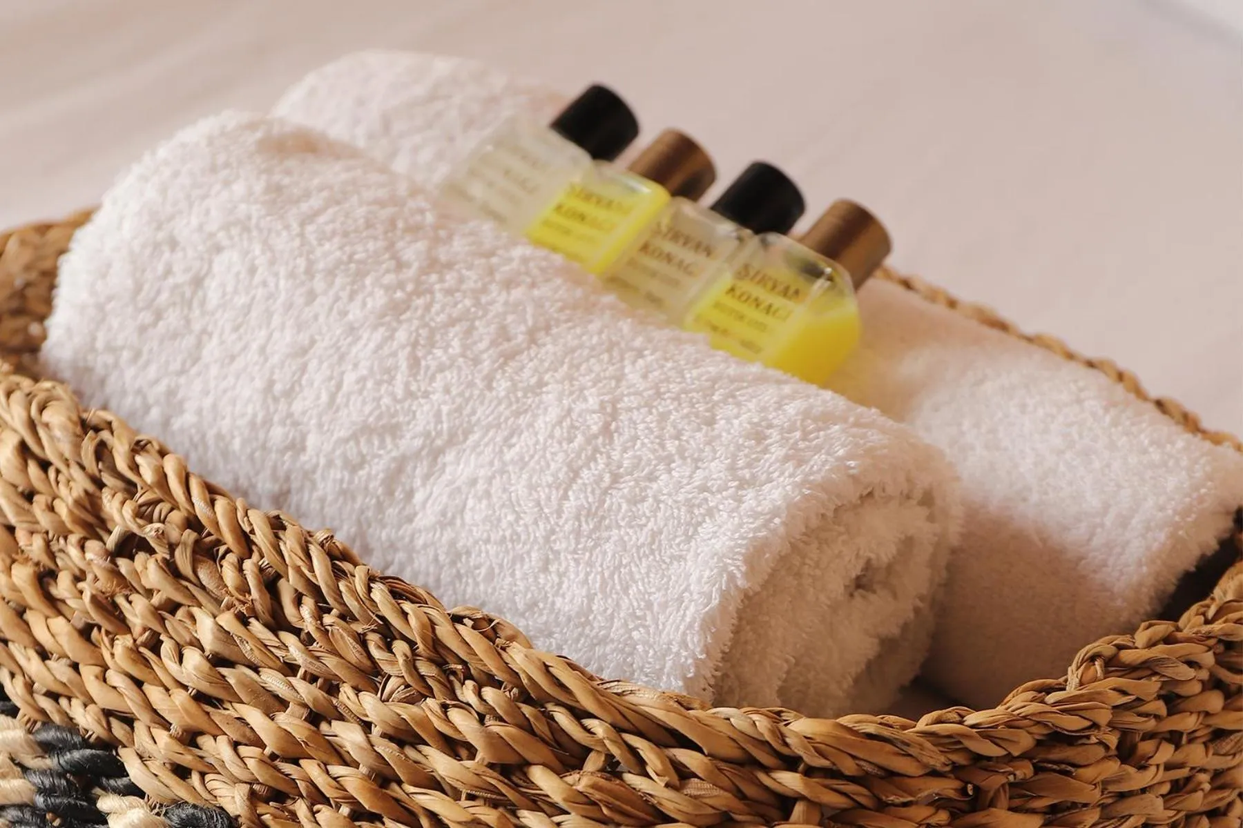 towels in Şirvani Konağı