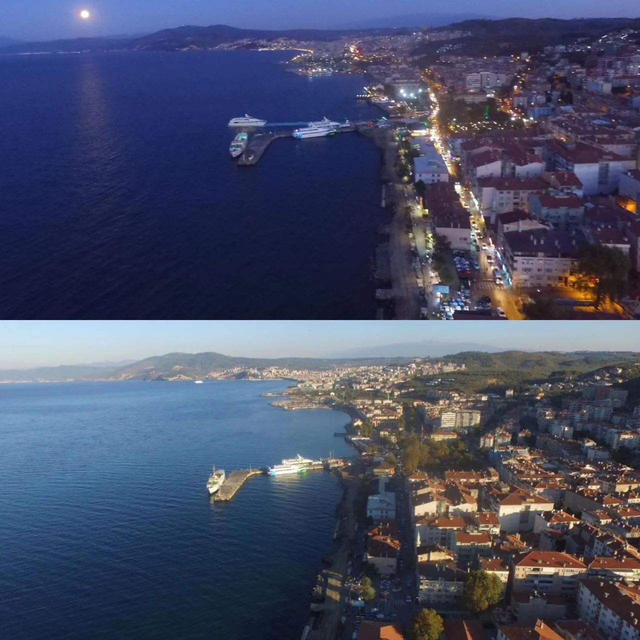 Bird's eye view in Hotel Mudanya