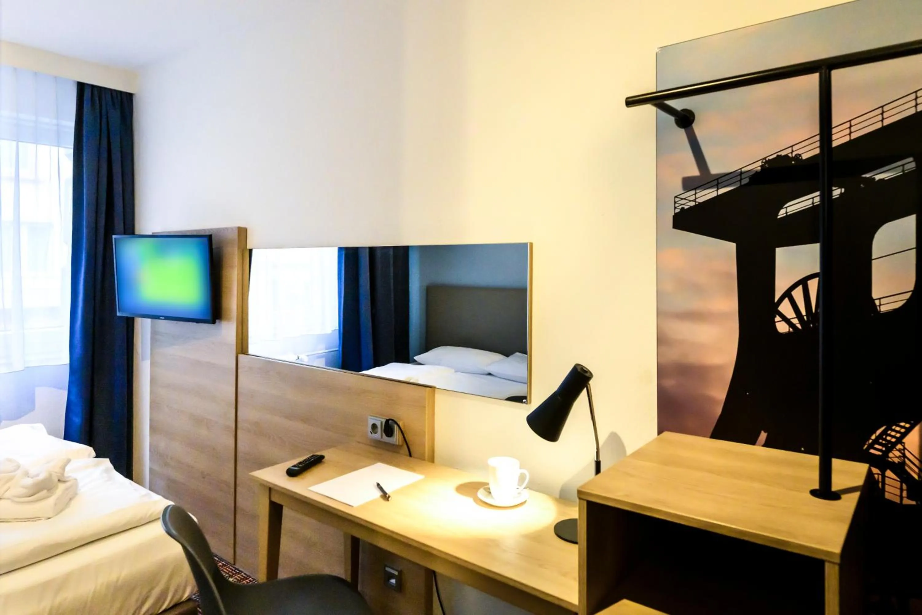 Bed in Hotel Ambassador Essen