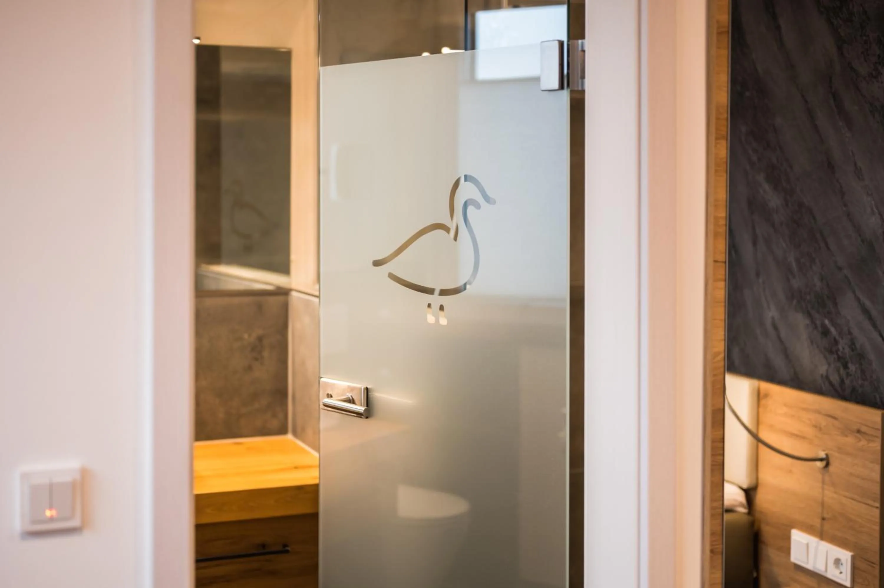 Bathroom in Landhotel Jagdschlösschen
