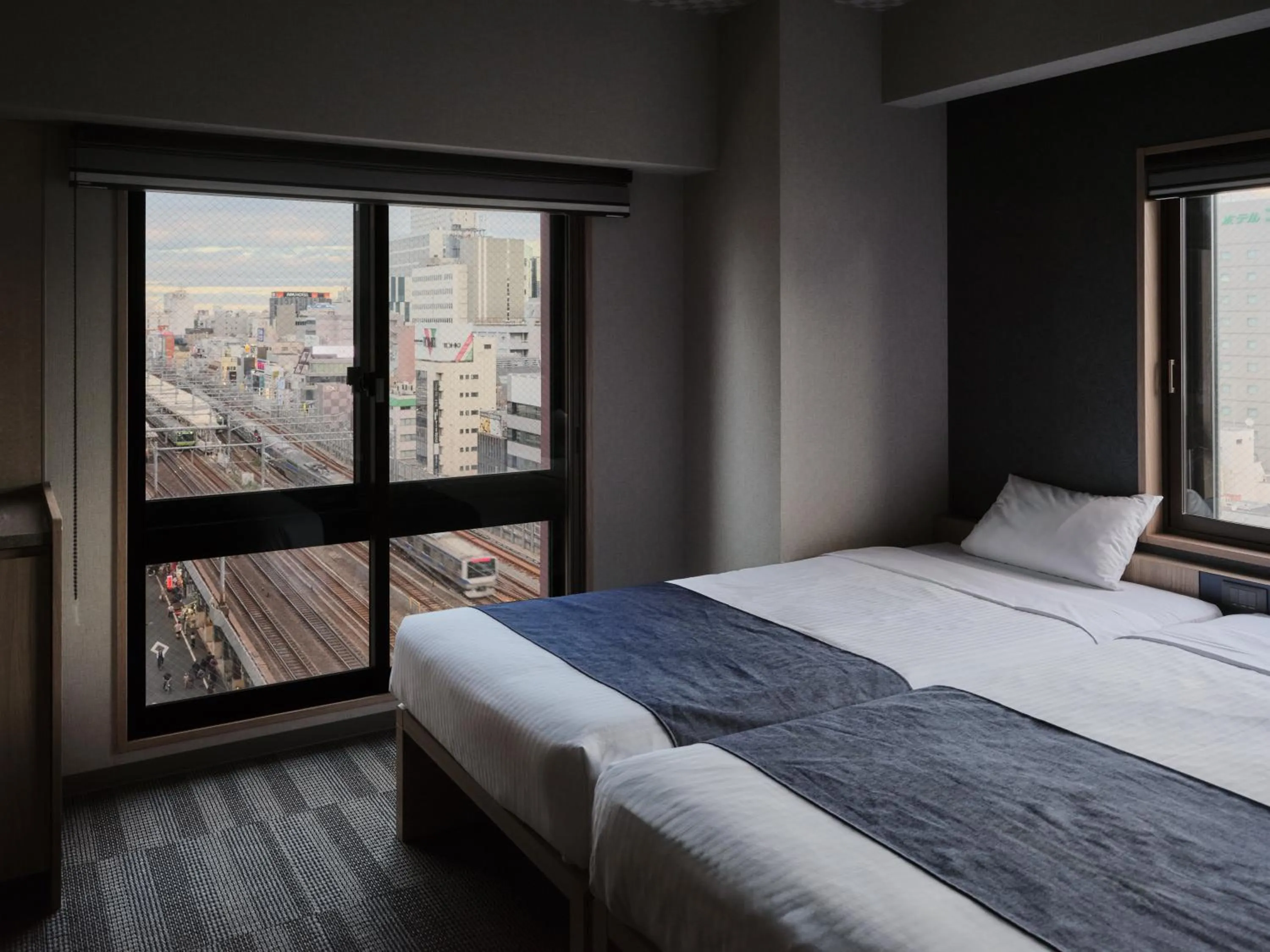 Bed in MONday Apart Premium UENO OKACHIMACHI