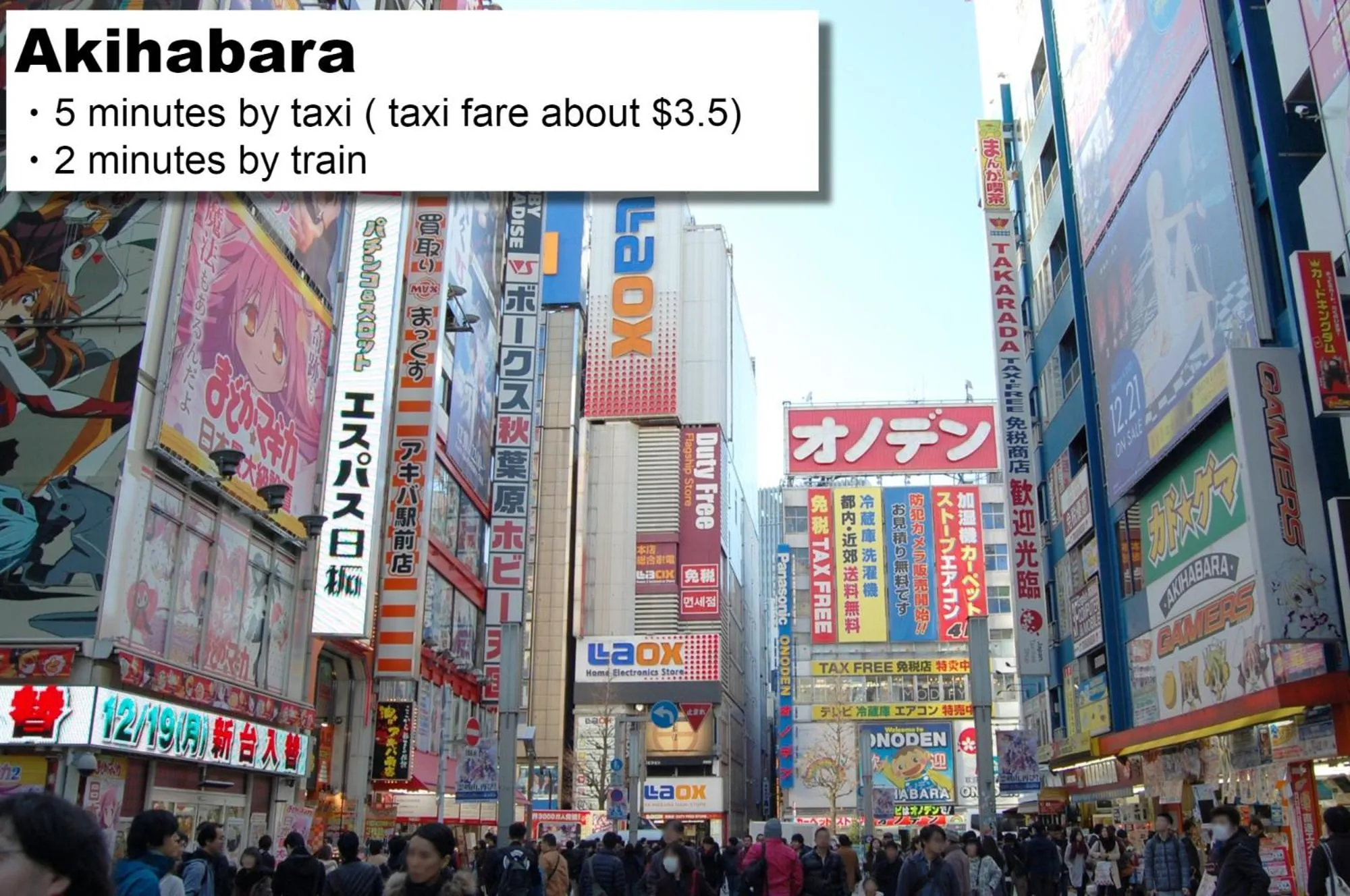 Nearby landmark in MONday Apart Premium UENO OKACHIMACHI