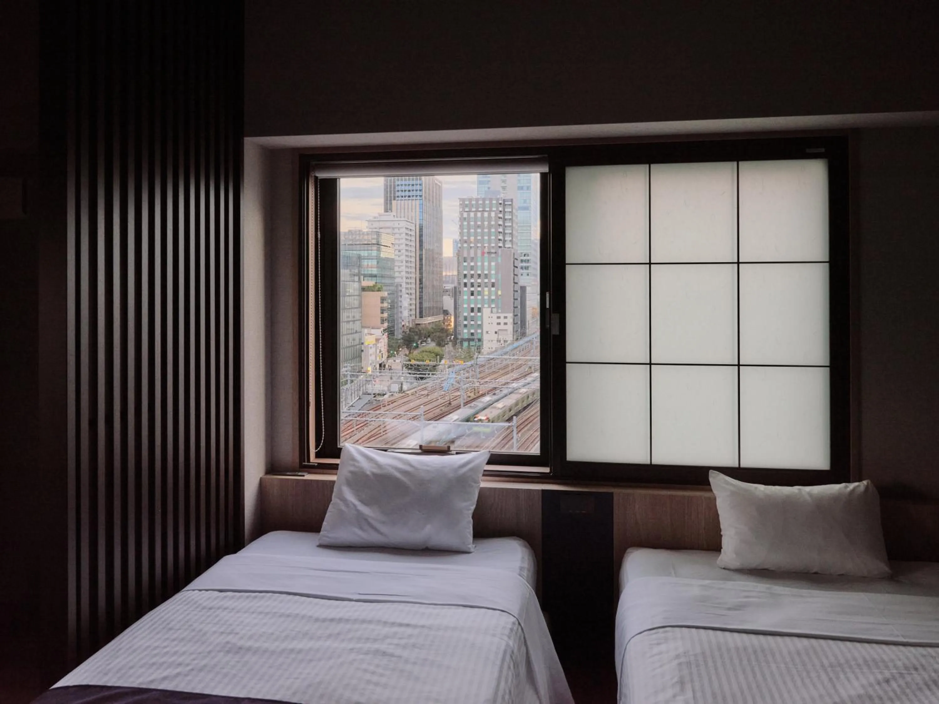 Bed in MONday Apart Premium UENO OKACHIMACHI