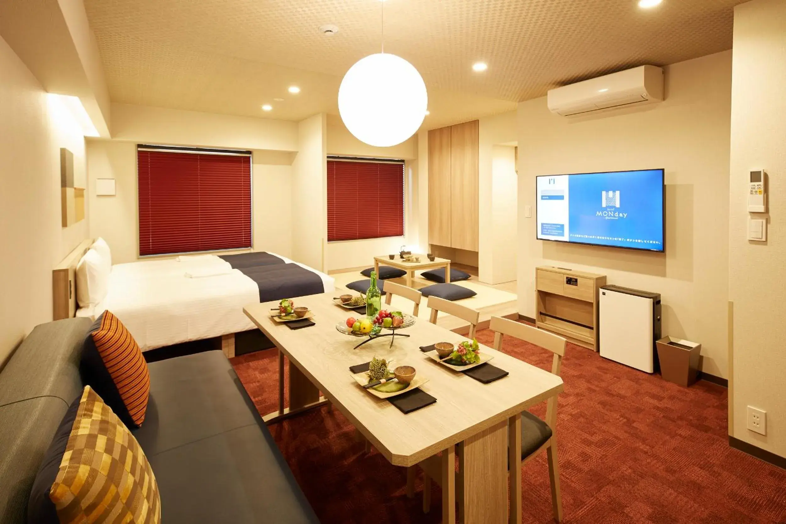 Deluxe Japanese Room with Washing Machine in MONday Apart Premium KYOTO Station Deluxe Japanese Room with Washing Machine in MONday Apart Premium KYOTO Station