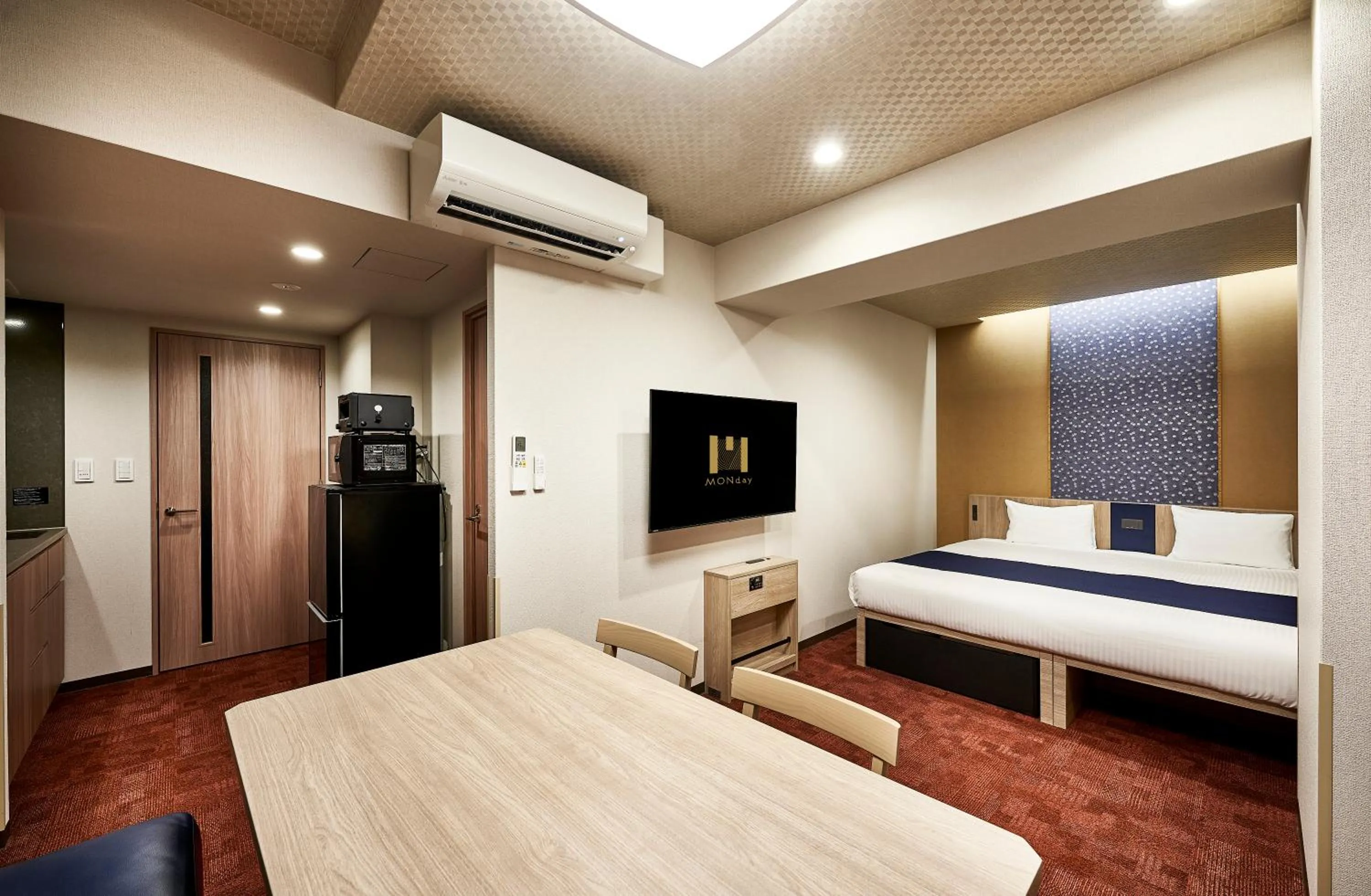 Bed in MONday Apart Premium KYOTO Station