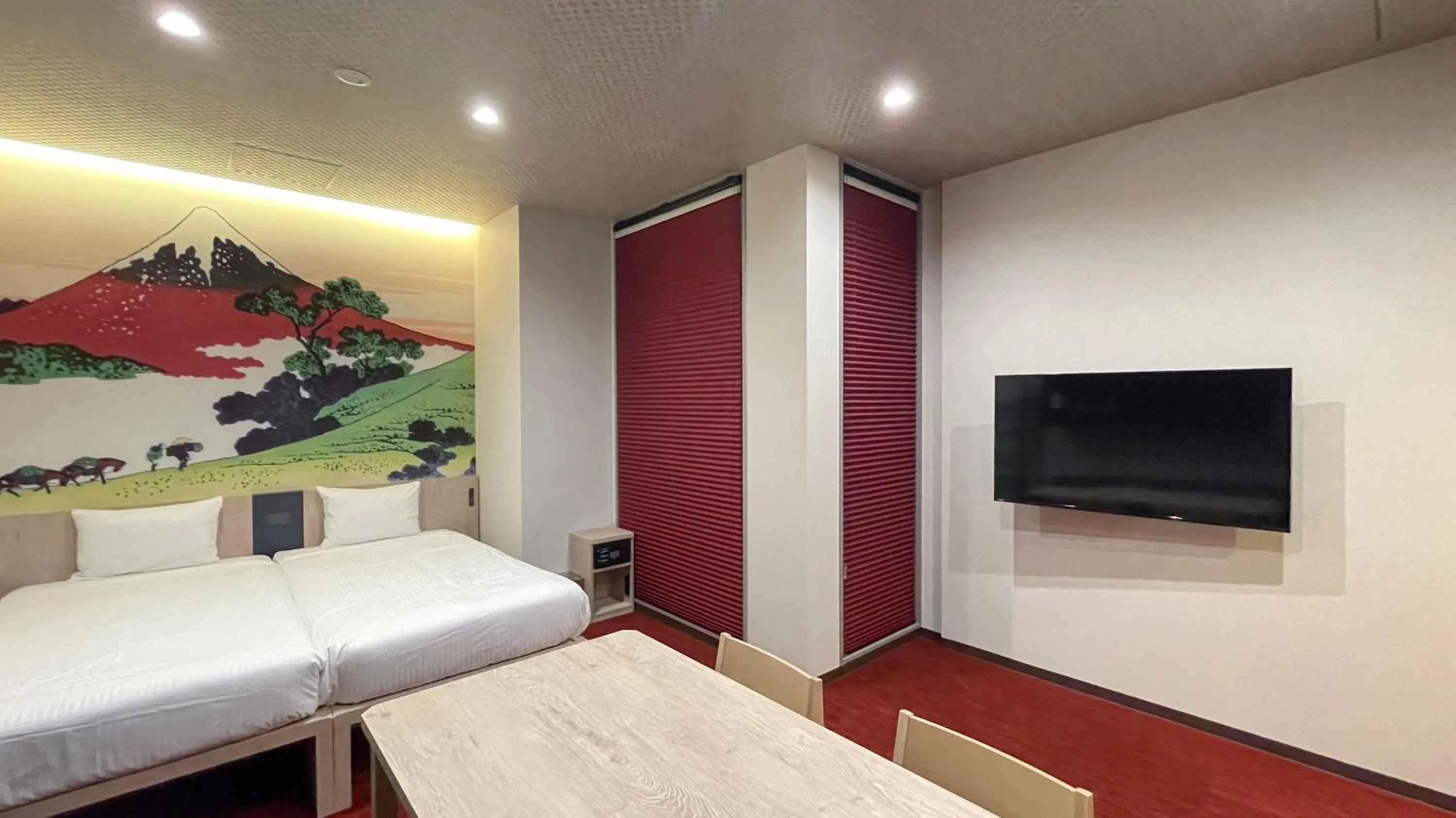 Bed in MONday Apart Premium KYOTO Station