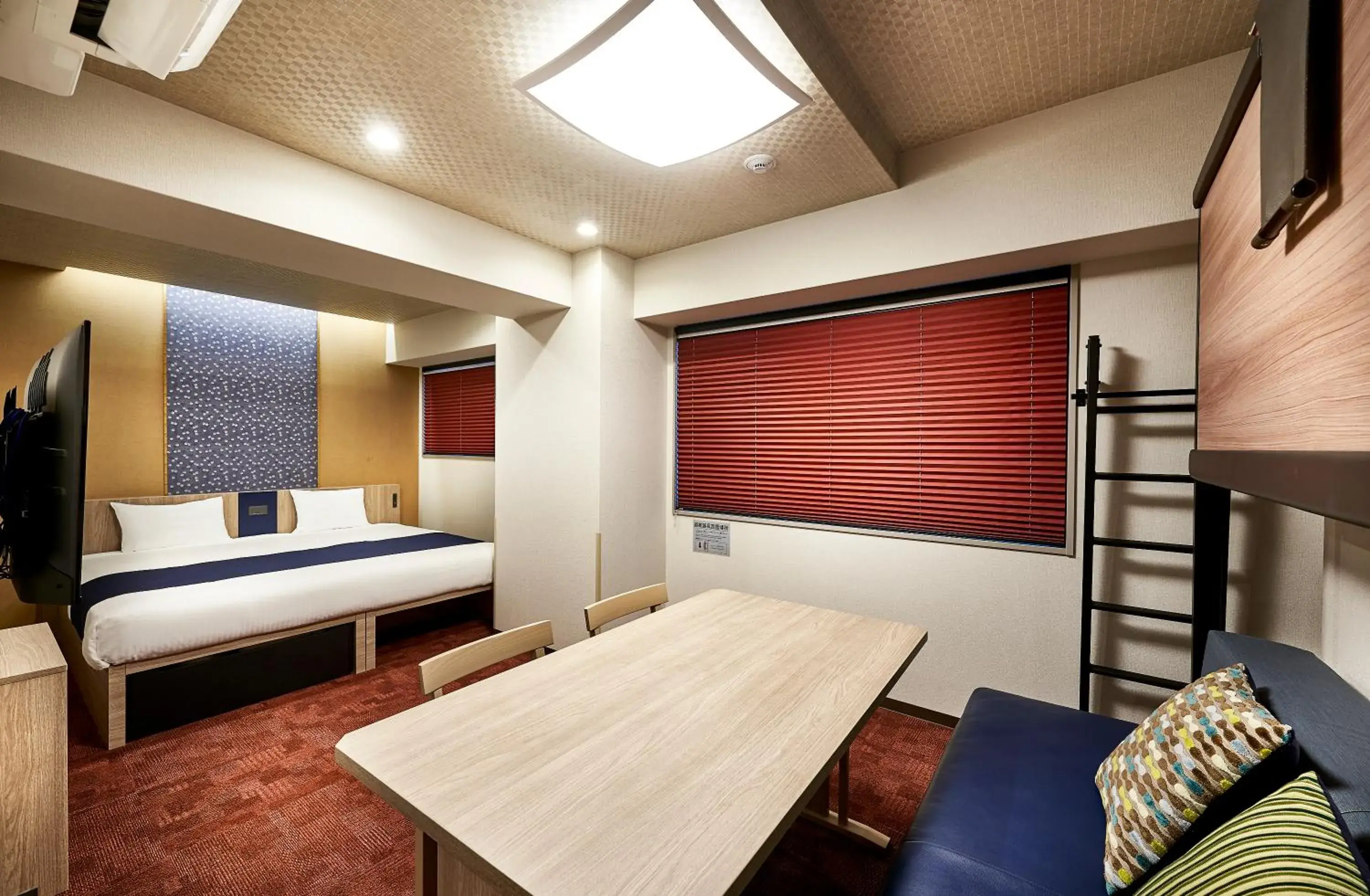 Superior King Room with Washing Machine in MONday Apart Premium KYOTO Station Superior King Room with Washing Machine in MONday Apart Premium KYOTO Station