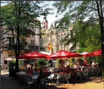 Balcony/Terrace in Hotel am Friedrichsbad