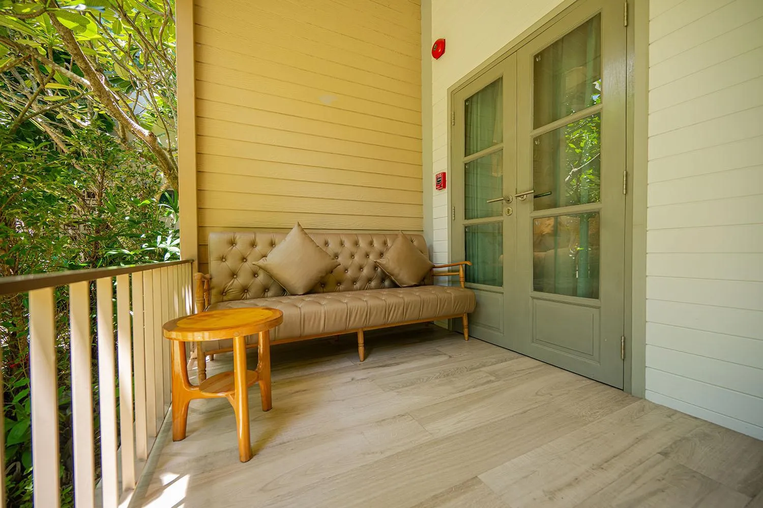 Seating area in W1Bangkoknoi Hotel