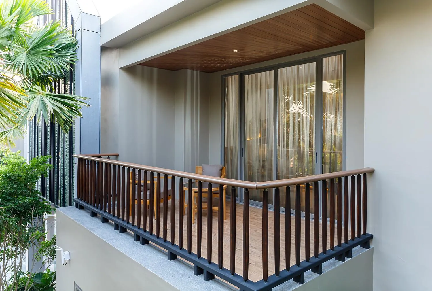 Balcony/Terrace in W1Bangkoknoi Hotel