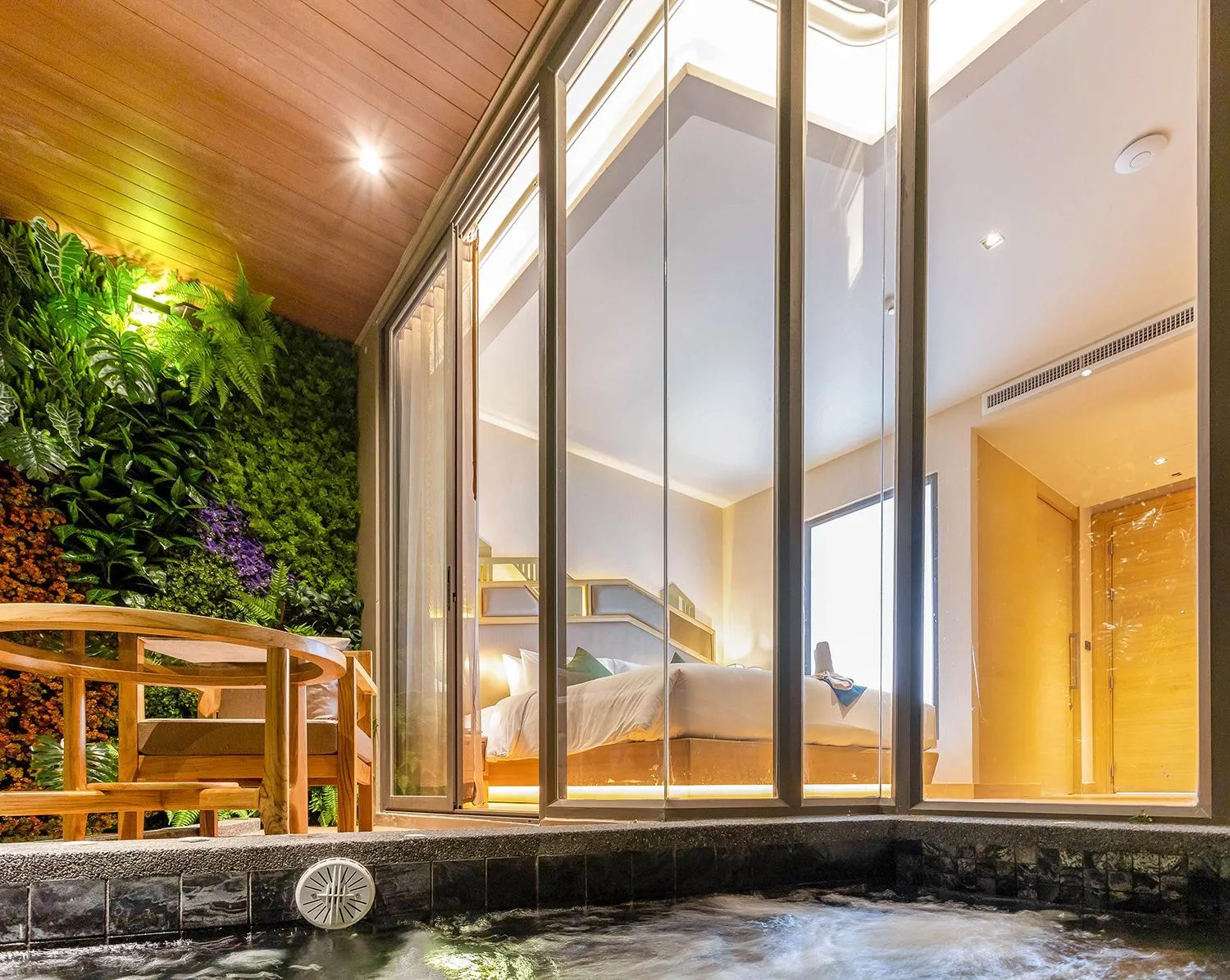 Balcony/Terrace in W1Bangkoknoi Hotel