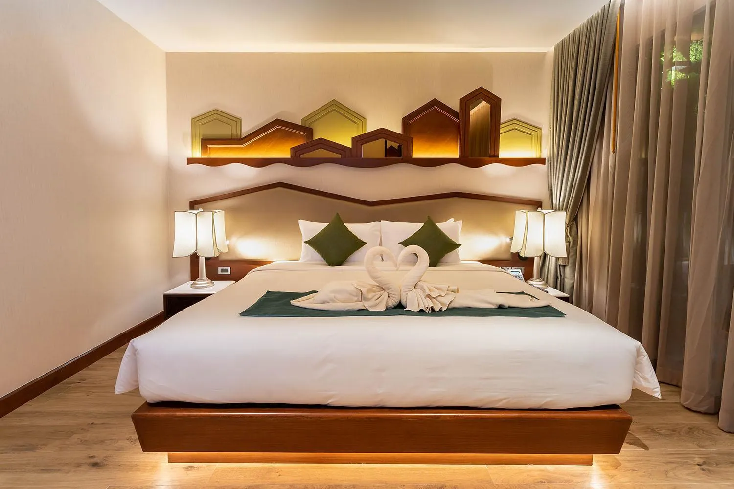 Bed in W1Bangkoknoi Hotel