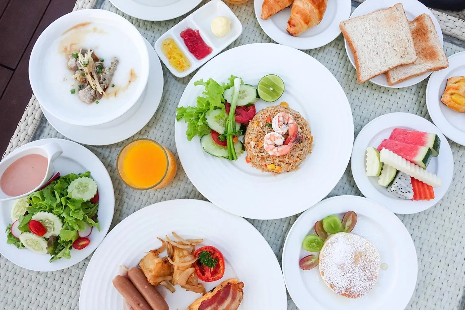 Breakfast in W1Bangkoknoi Hotel