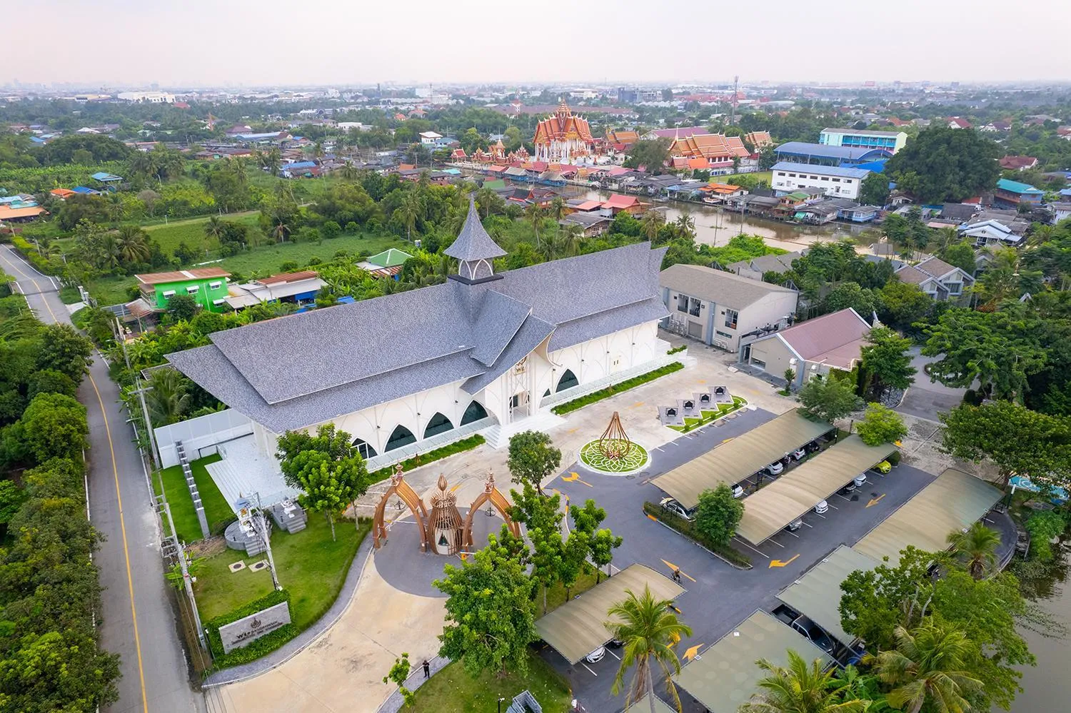 Bird's eye view in W1Bangkoknoi Hotel