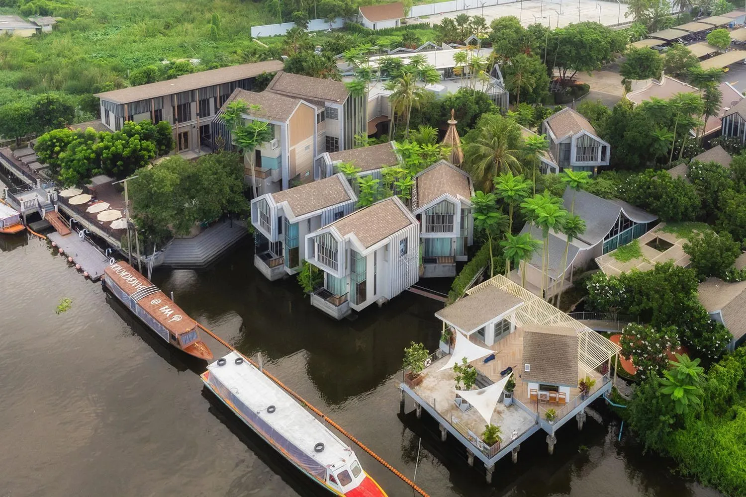 Bird's eye view in W1Bangkoknoi Hotel