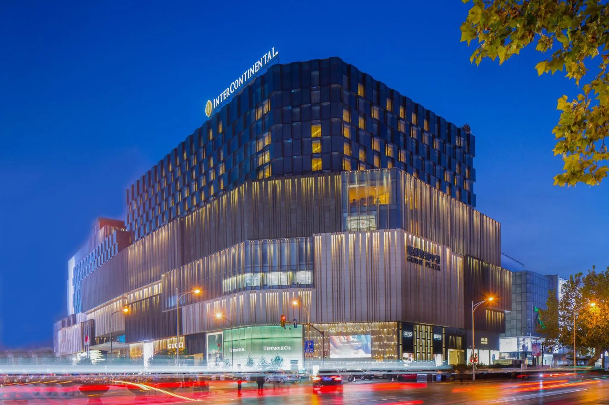 Property building in Intercontinental Jinan City Center by IHG