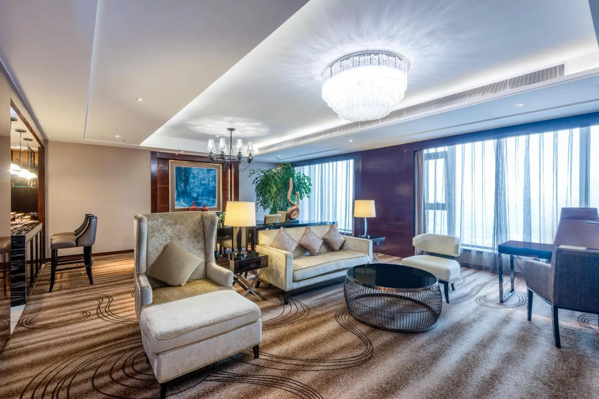 Photo of the whole room in Intercontinental Jinan City Center by IHG