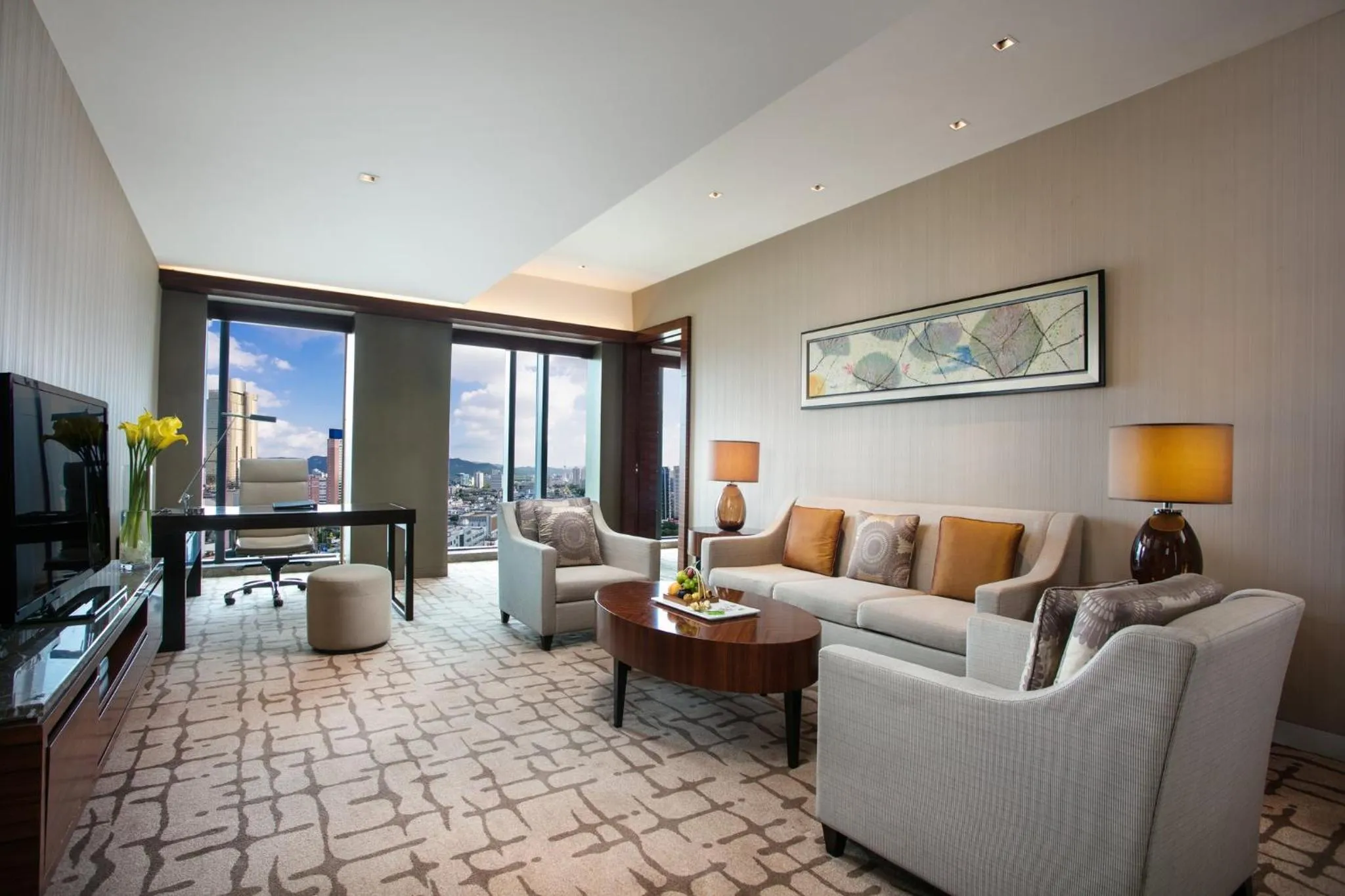 Photo of the whole room in Intercontinental Jinan City Center by IHG