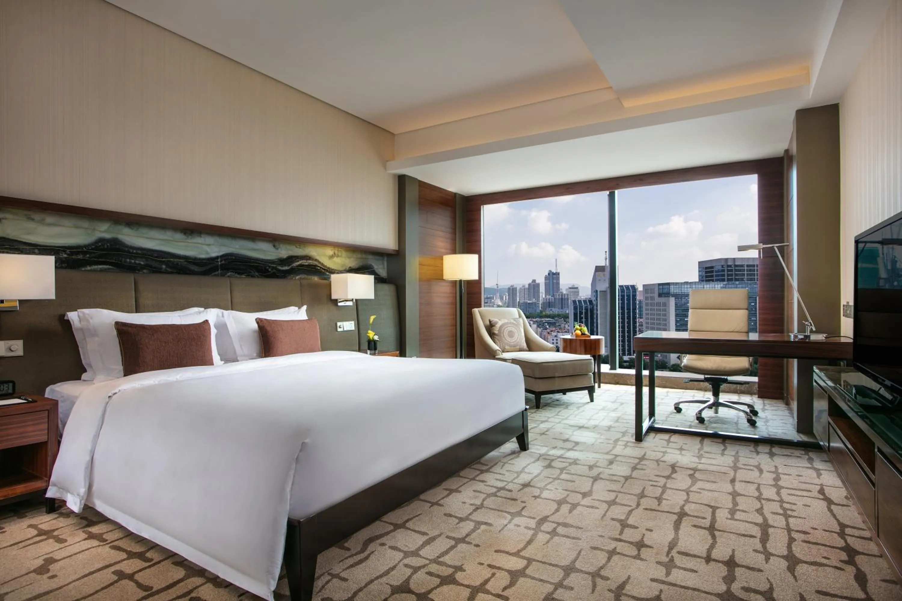 Bedroom, Bed in Intercontinental Jinan City Center by IHG