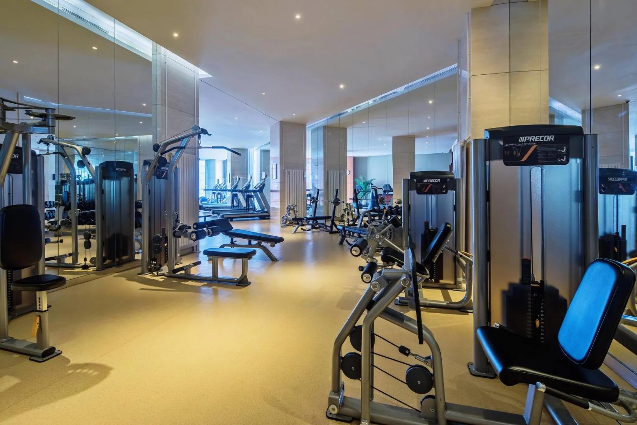 Fitness centre/facilities in Intercontinental Jinan City Center by IHG