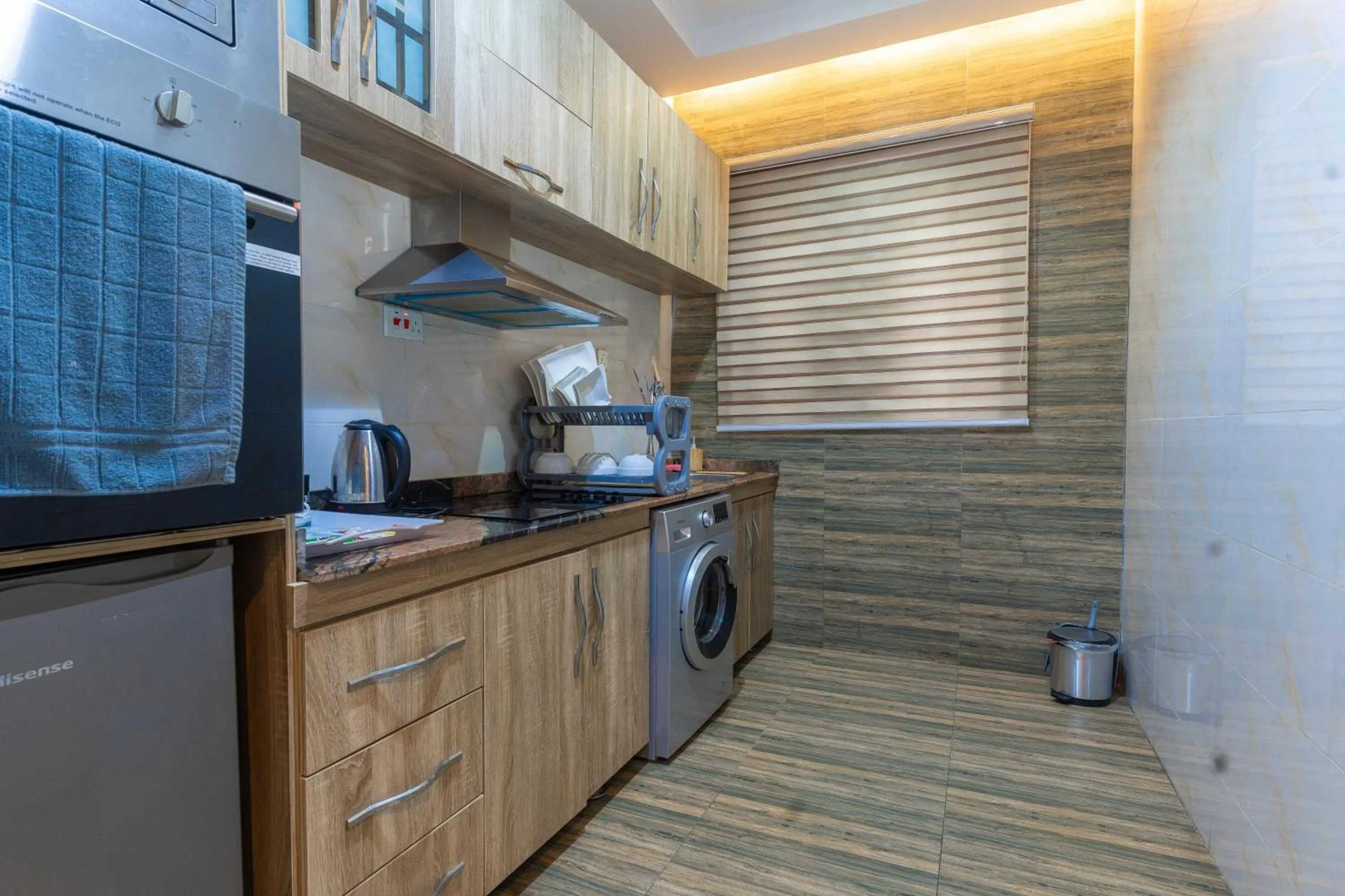 Kitchen or kitchenette in God's Touch Apartments Signature