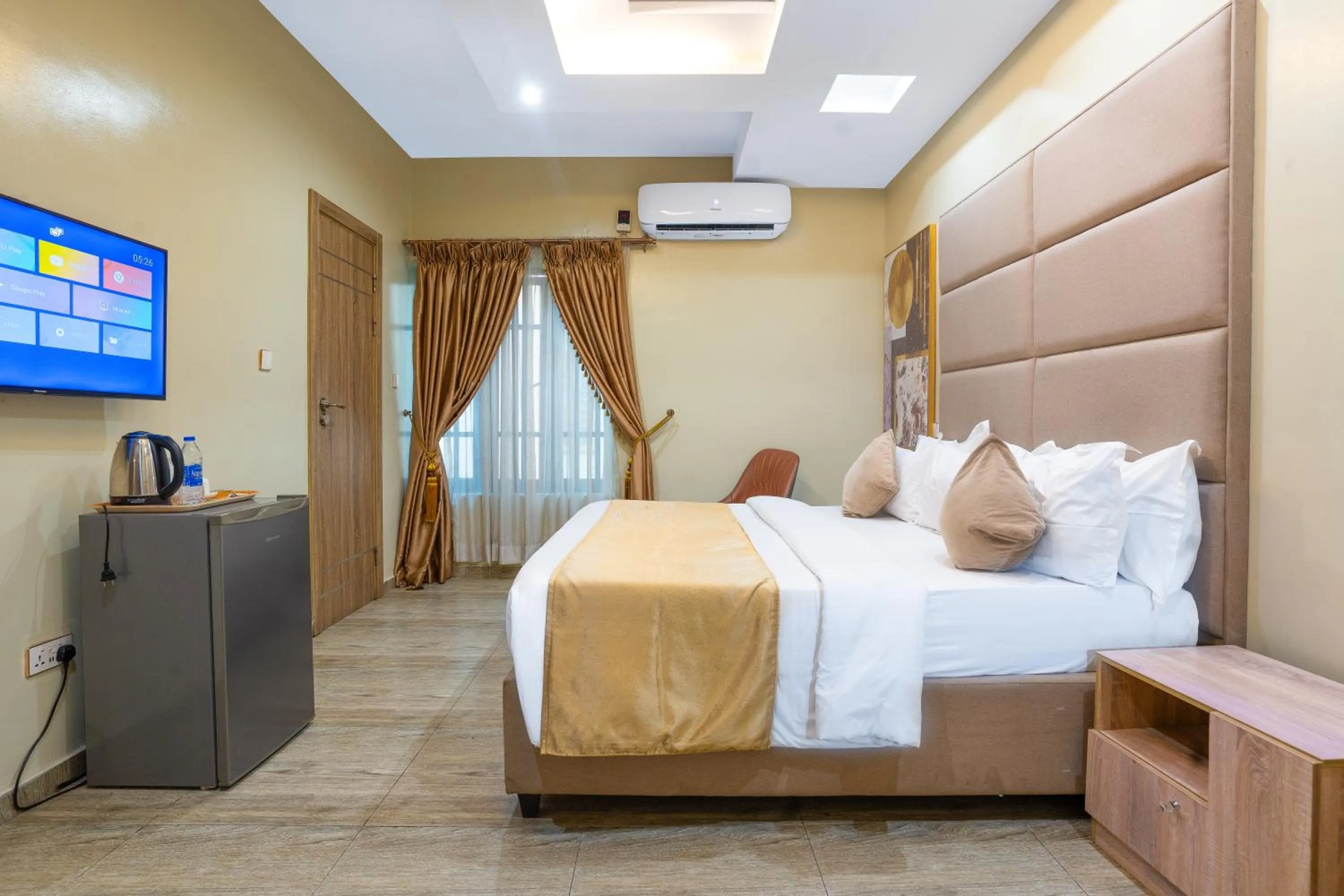 Bedroom, Bed in God's Touch Apartments Signature