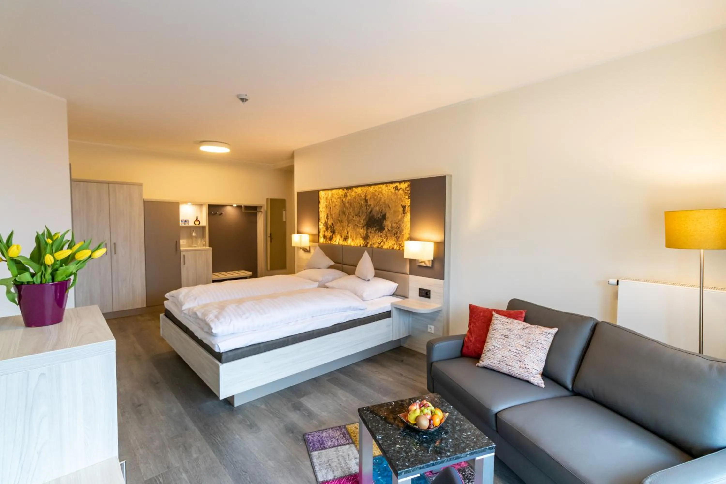 Bed in Hotel & Apartments Leugermann