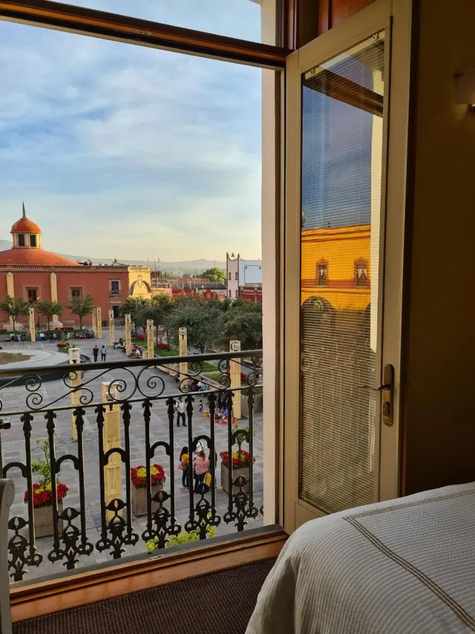 King Room with Balcony in Gran Hotel de Querétaro King Room with Balcony in Gran Hotel de Querétaro