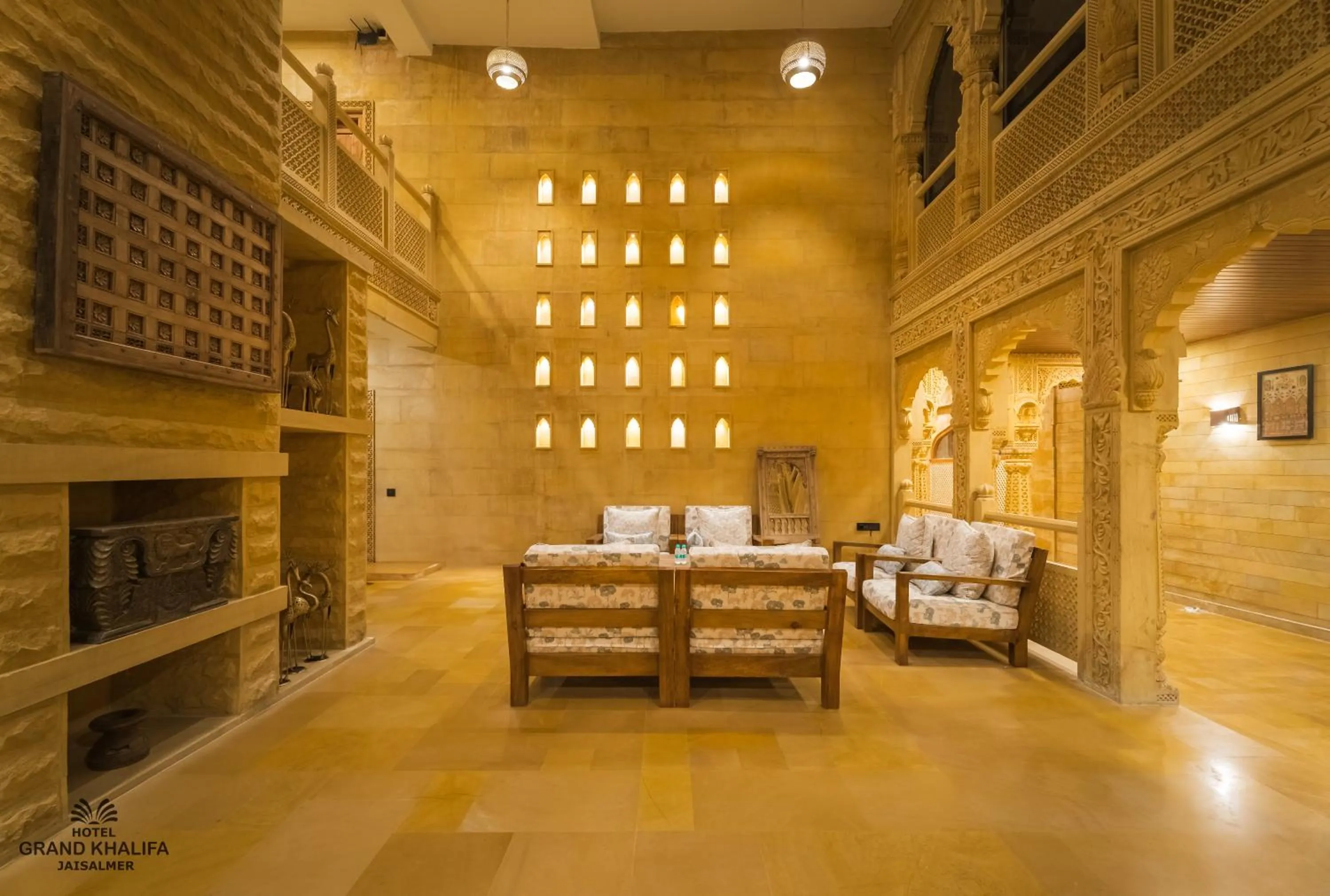 Lobby or reception in Hotel Grand Khalifa