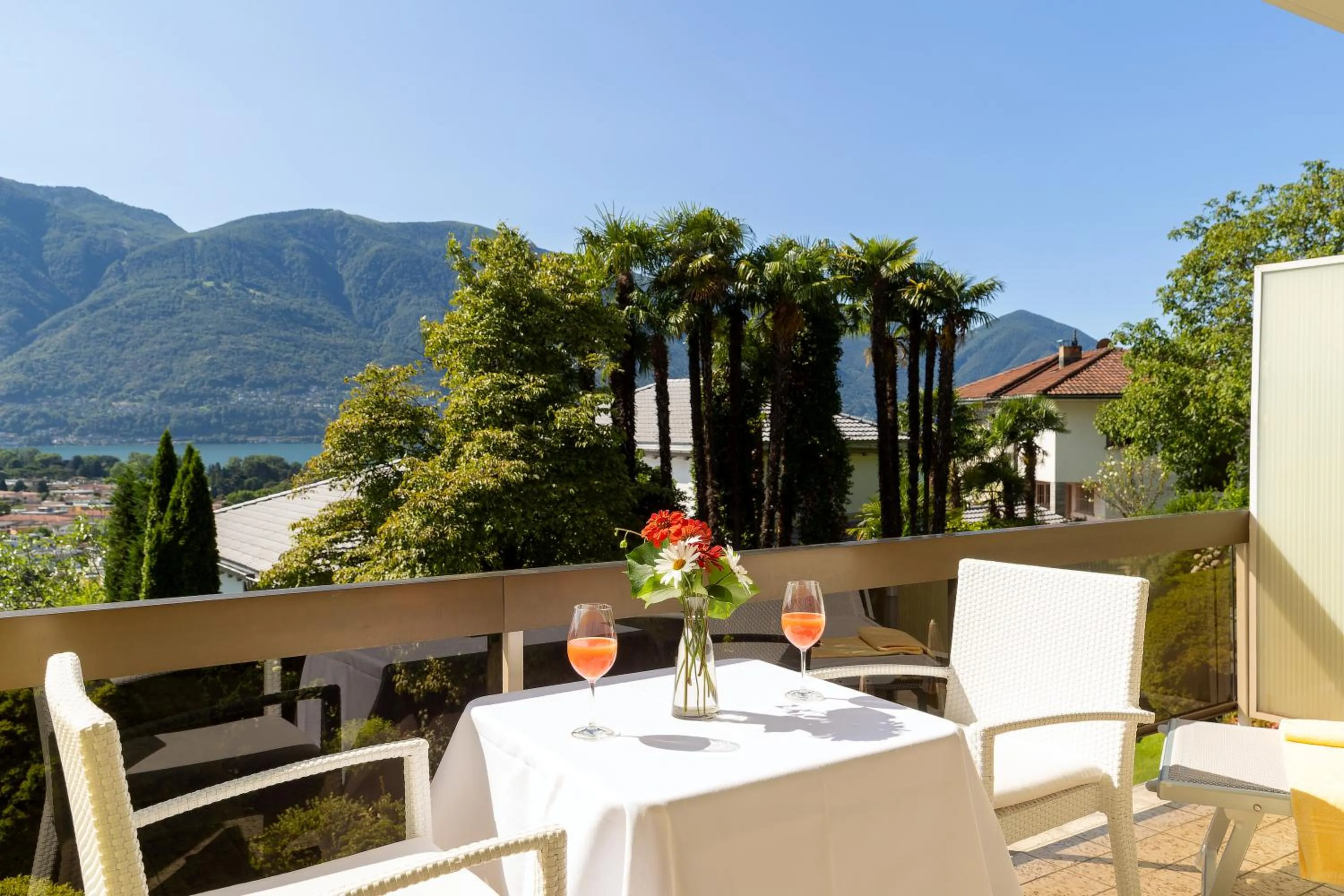 Balcony/Terrace in Hotel Ascona