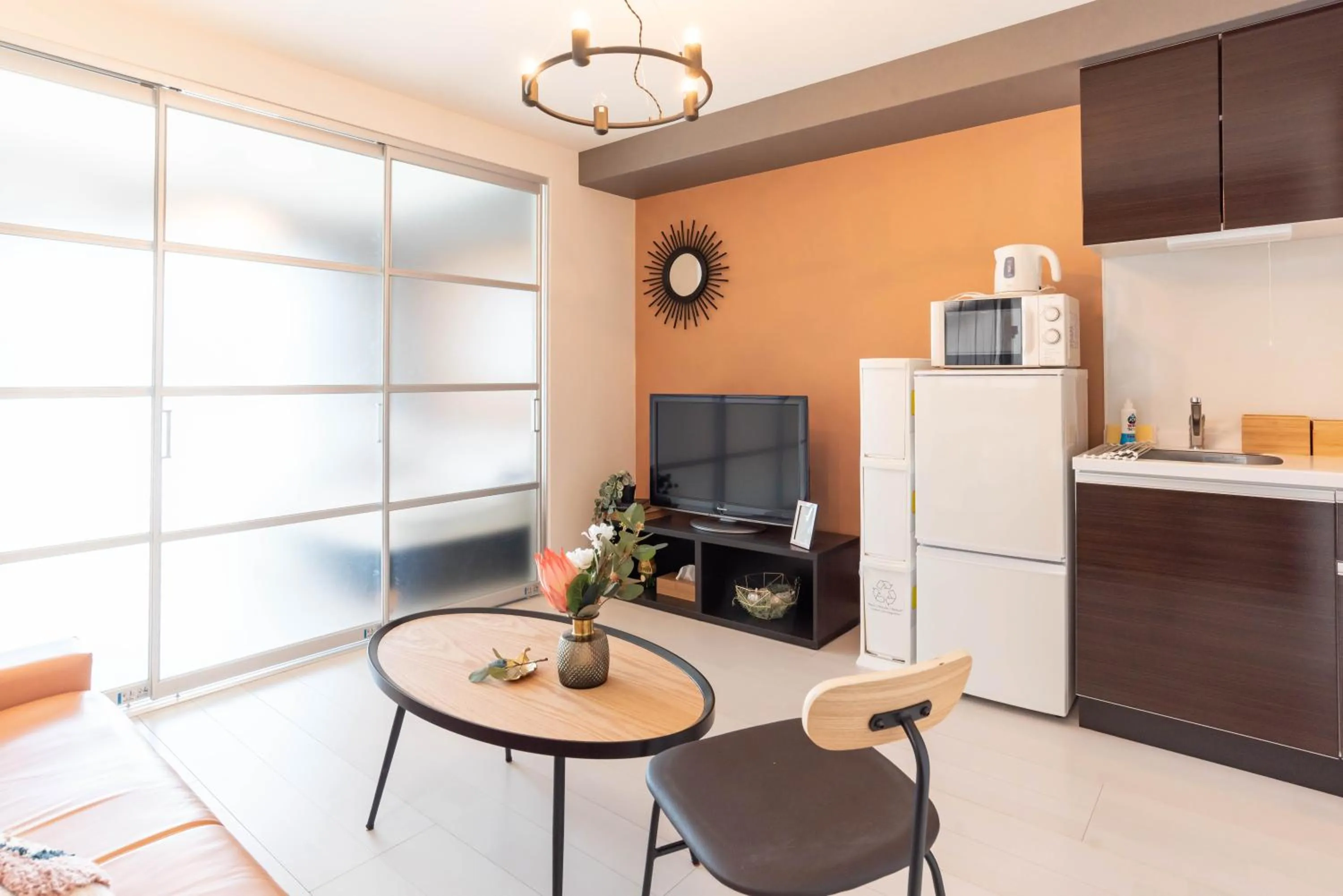 Kitchen or kitchenette in Bijou Suites Bloom