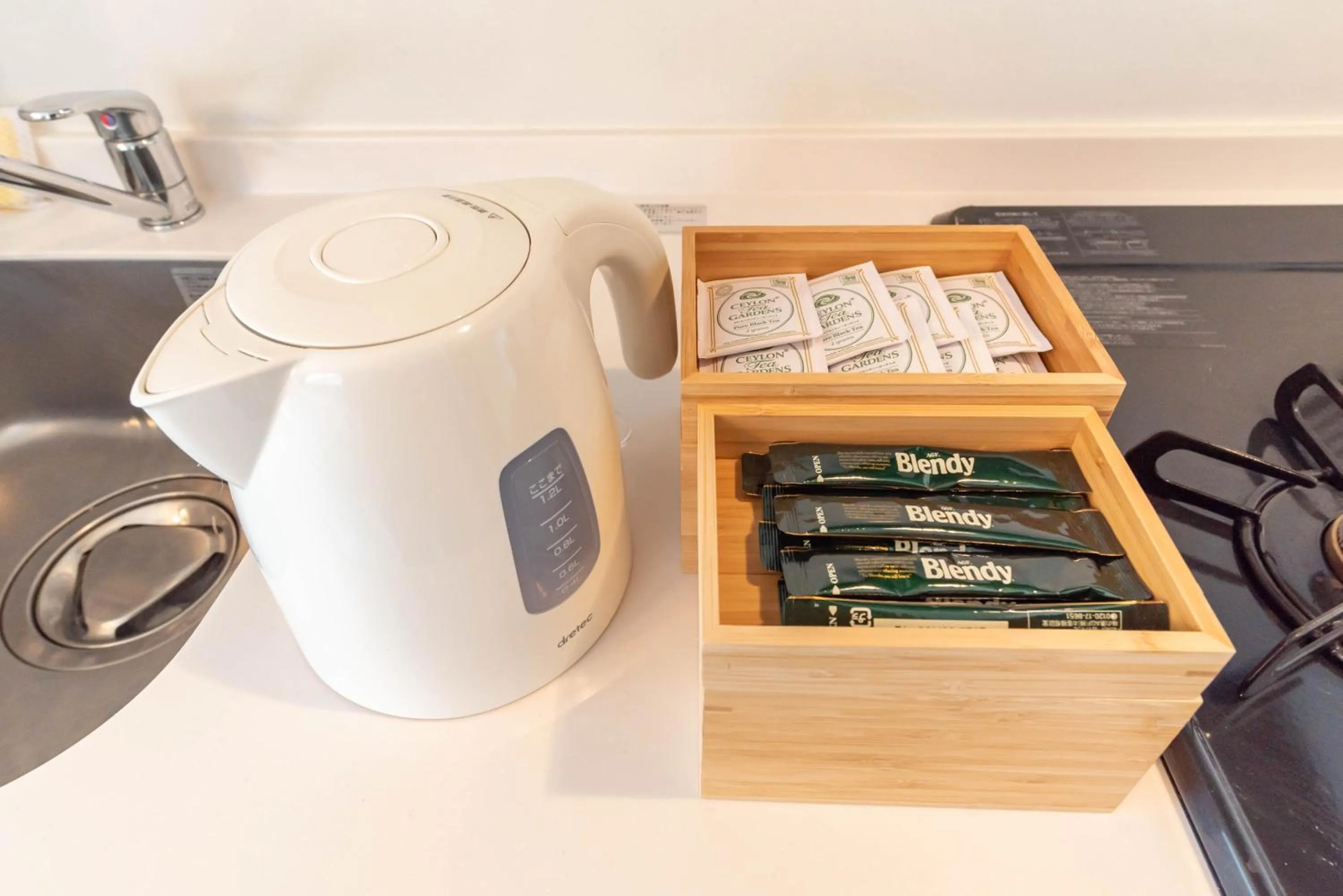 Kitchen or kitchenette in Bijou Suites Bloom