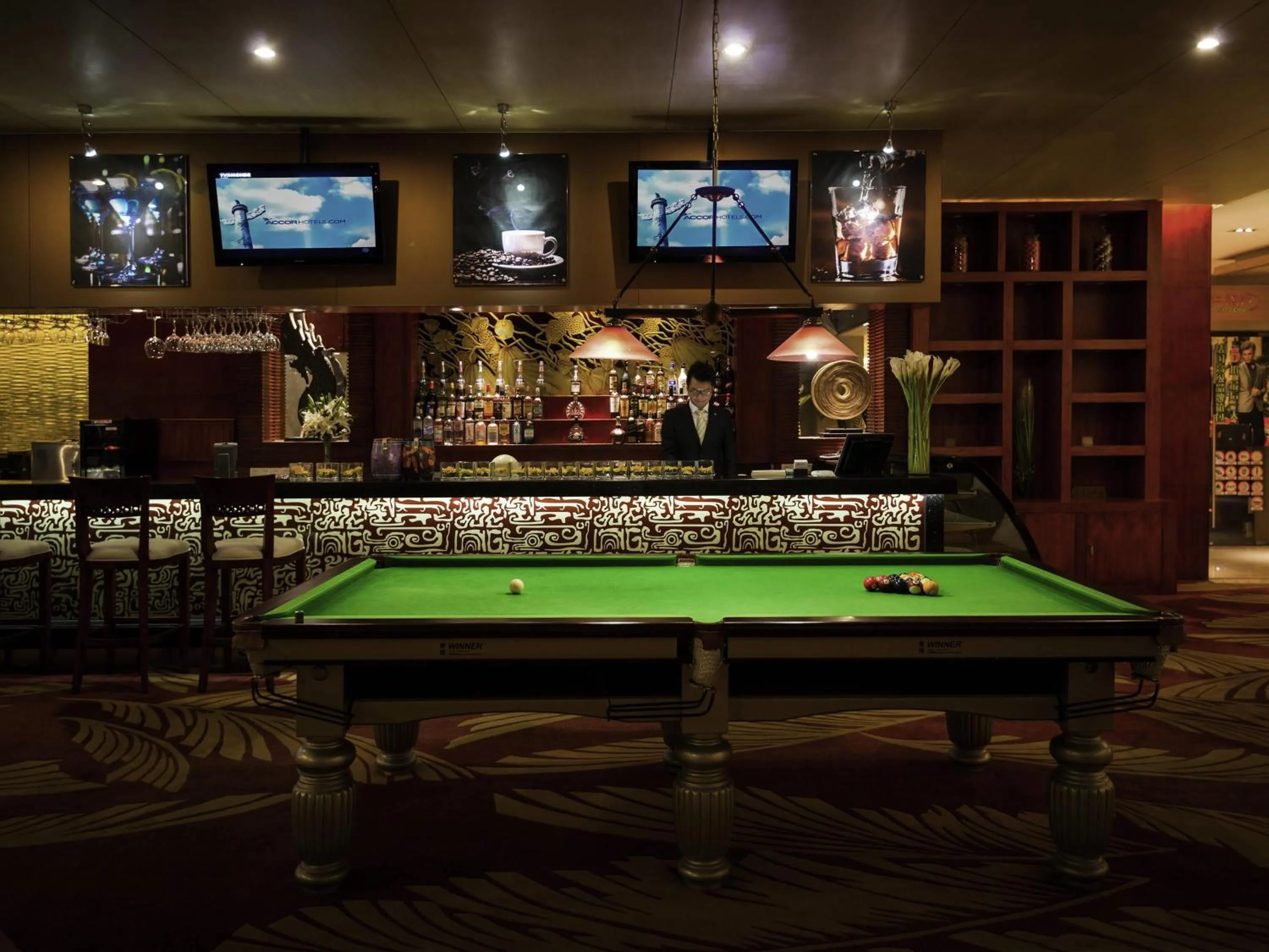 Lounge or bar in Pullman Guangzhou Baiyun Airport - Free Shuttle Bus & Official Registration Agency during Canton Fair