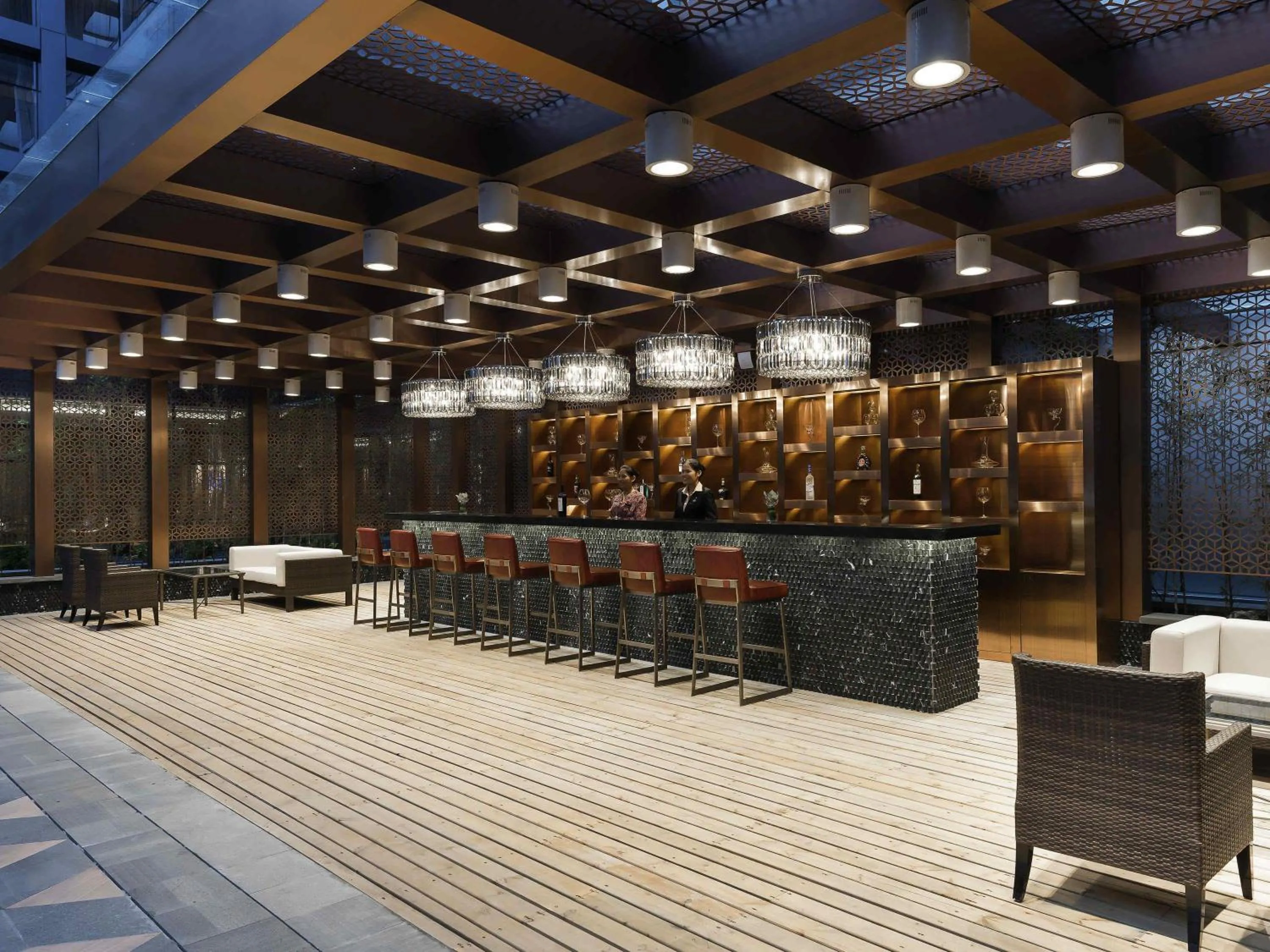 Lounge or bar in Pullman Guangzhou Baiyun Airport