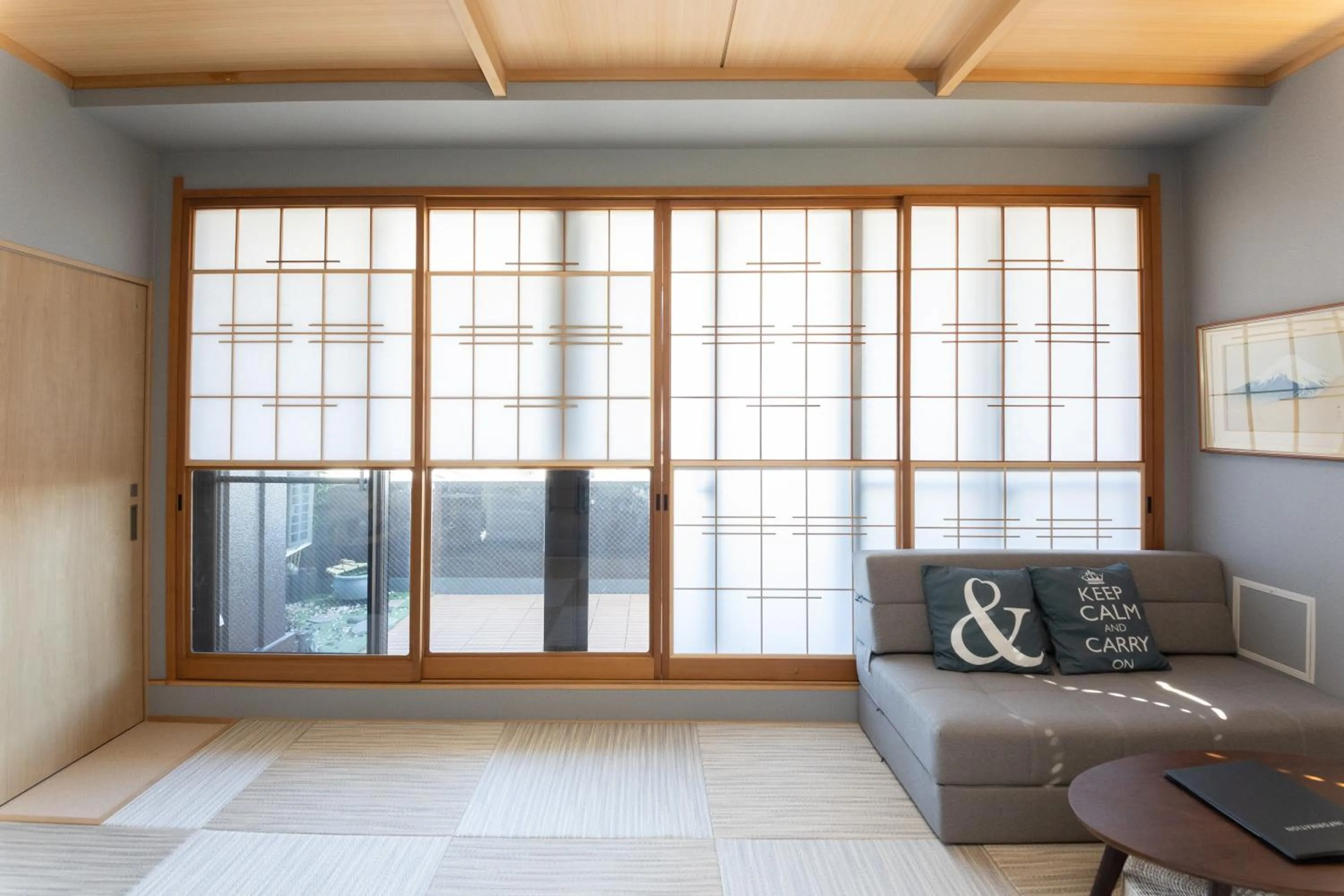 Living room in 灯光旅館 Light hotel